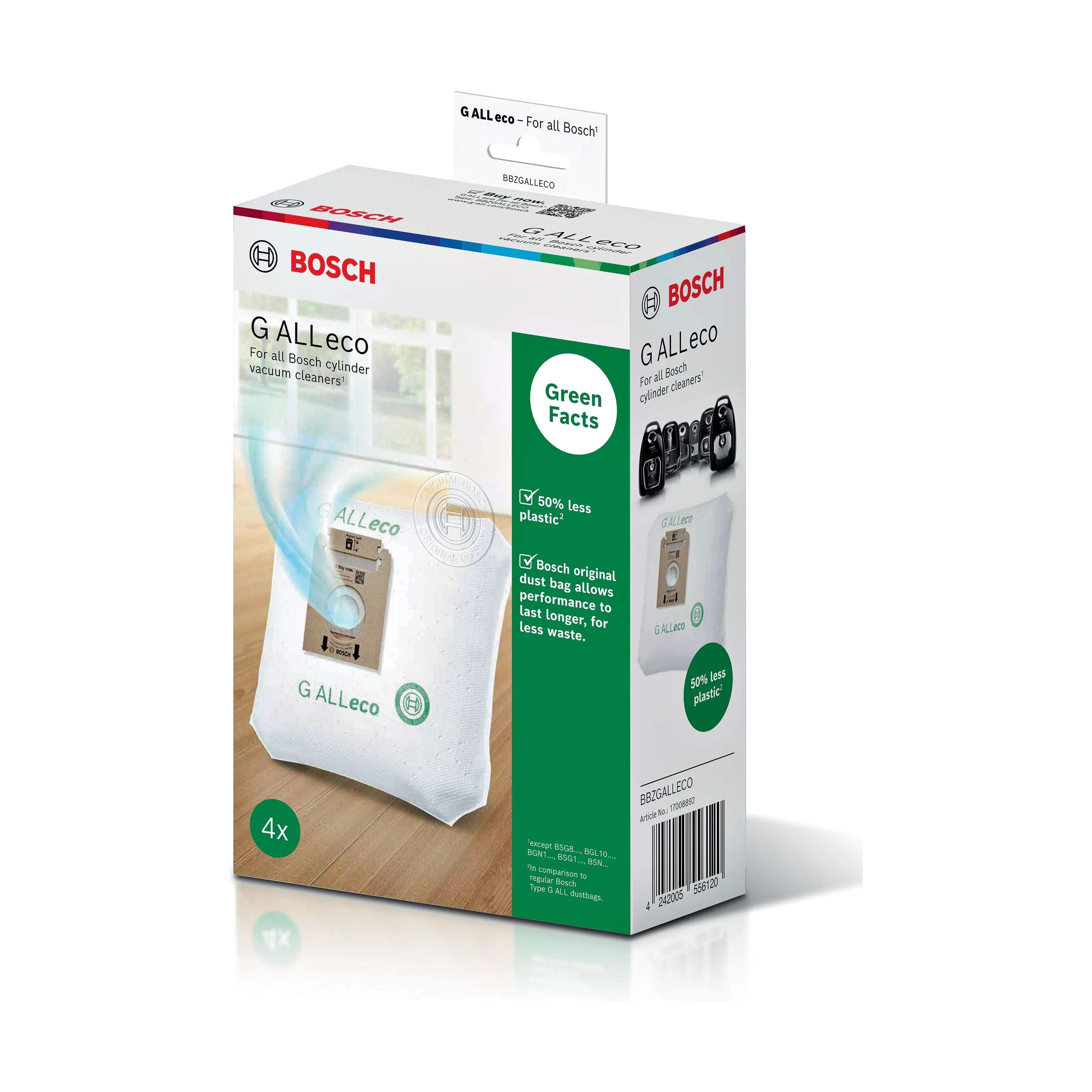 Bosch Støvsugerposer Støvsugerpose - 4 stk. i Hvid, 1