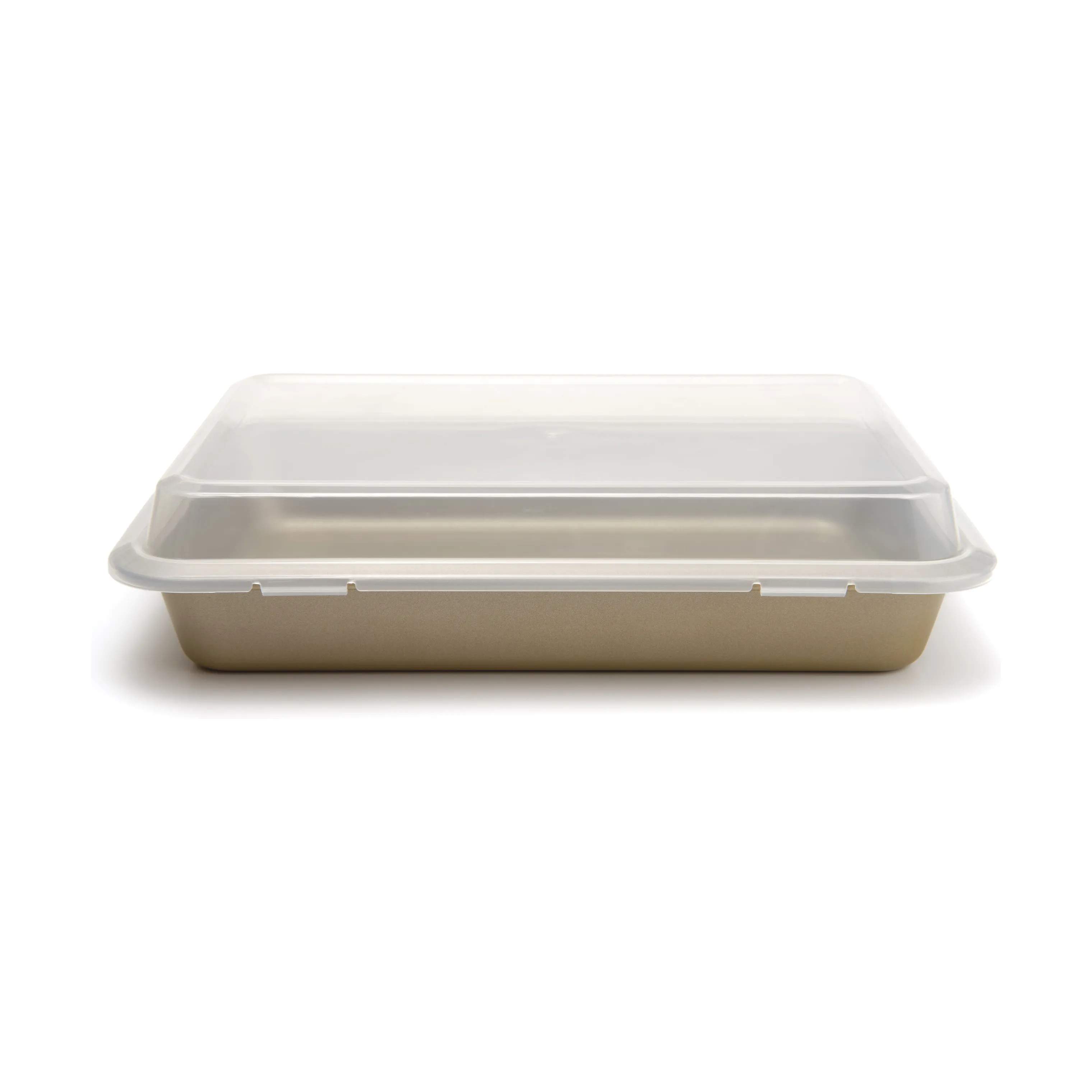 Cook & Baker Bradepander Premium Bradepande m. låg i guldfarvet, 1