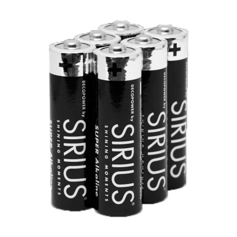Sirius Batterier Batteri AA - 6 stk. i AA, 1