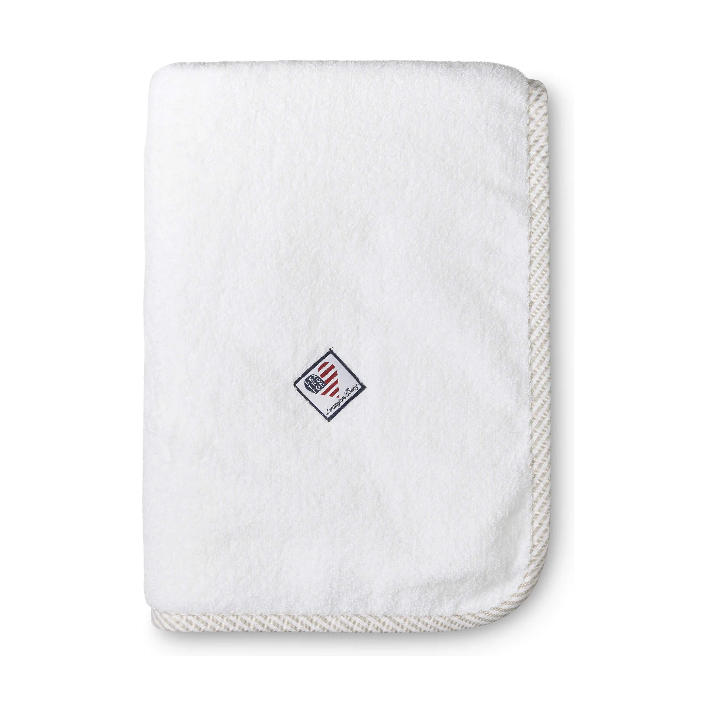 Lexington Babyhåndklæder Icons Baby Håndklæde i White/Beige, 3