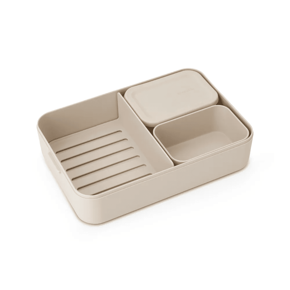 Brabantia Madkasser Make & Take Bento Madkasse i Soft Beige, 1