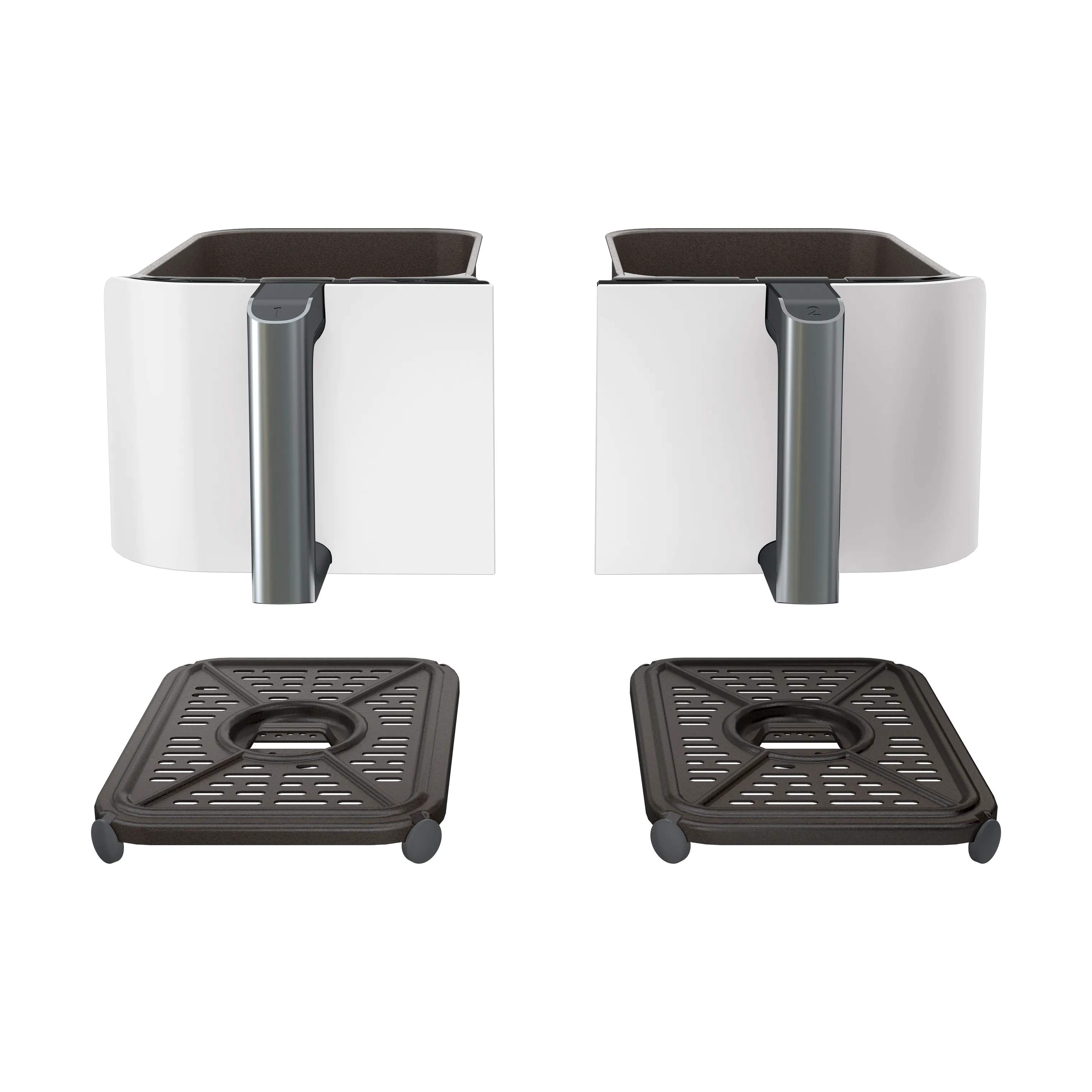 Ninja Airfryers Foodi Max Dualzone Airfryer i White, 3