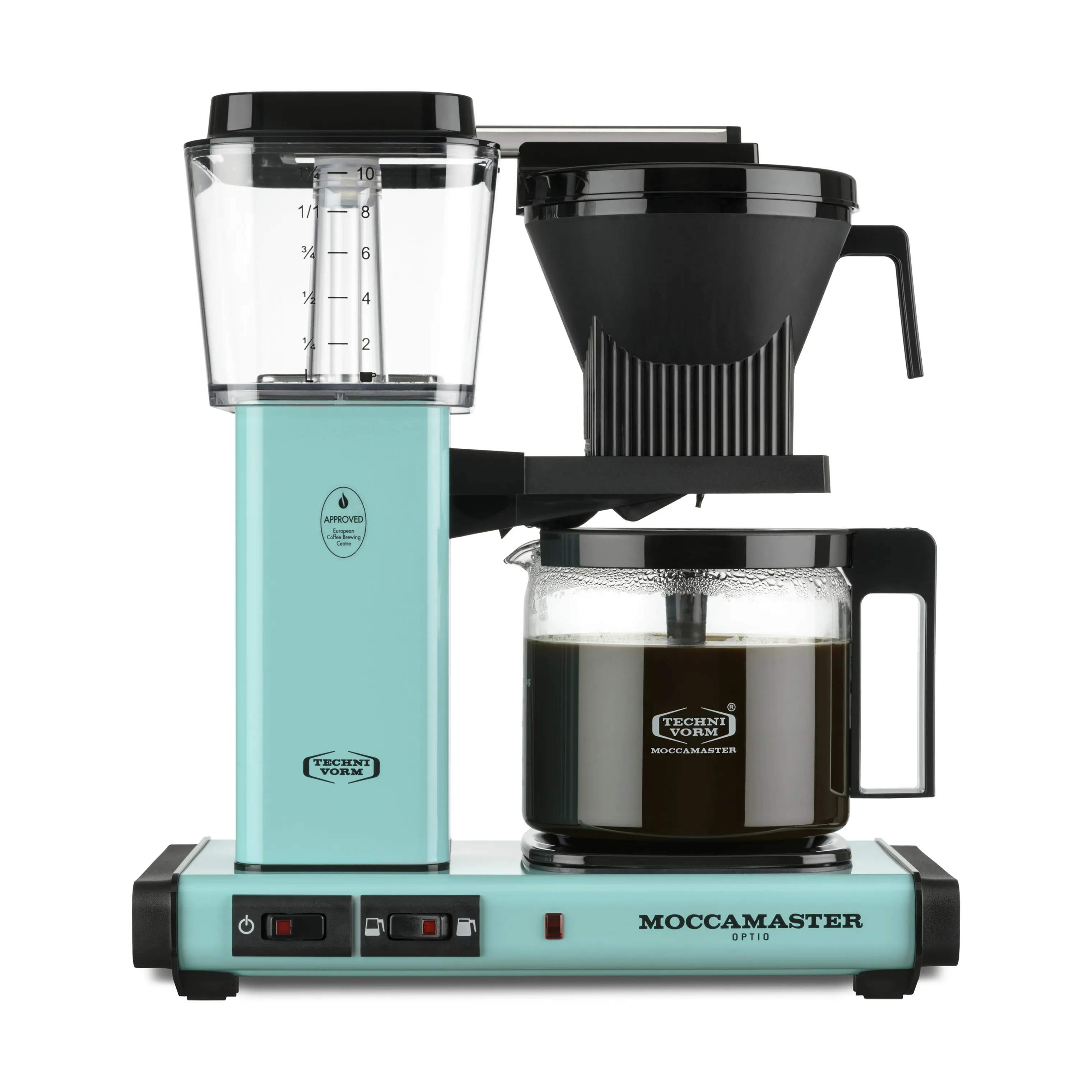 Optio Kaffemaskine, turquoise, large