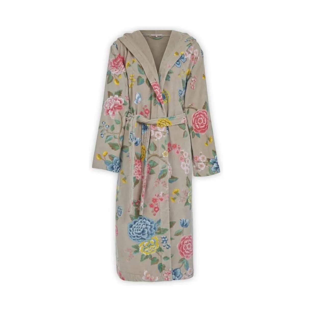 PIP Studio Morgenkåber Good Evening Badekåbe i Khaki, XS, 1