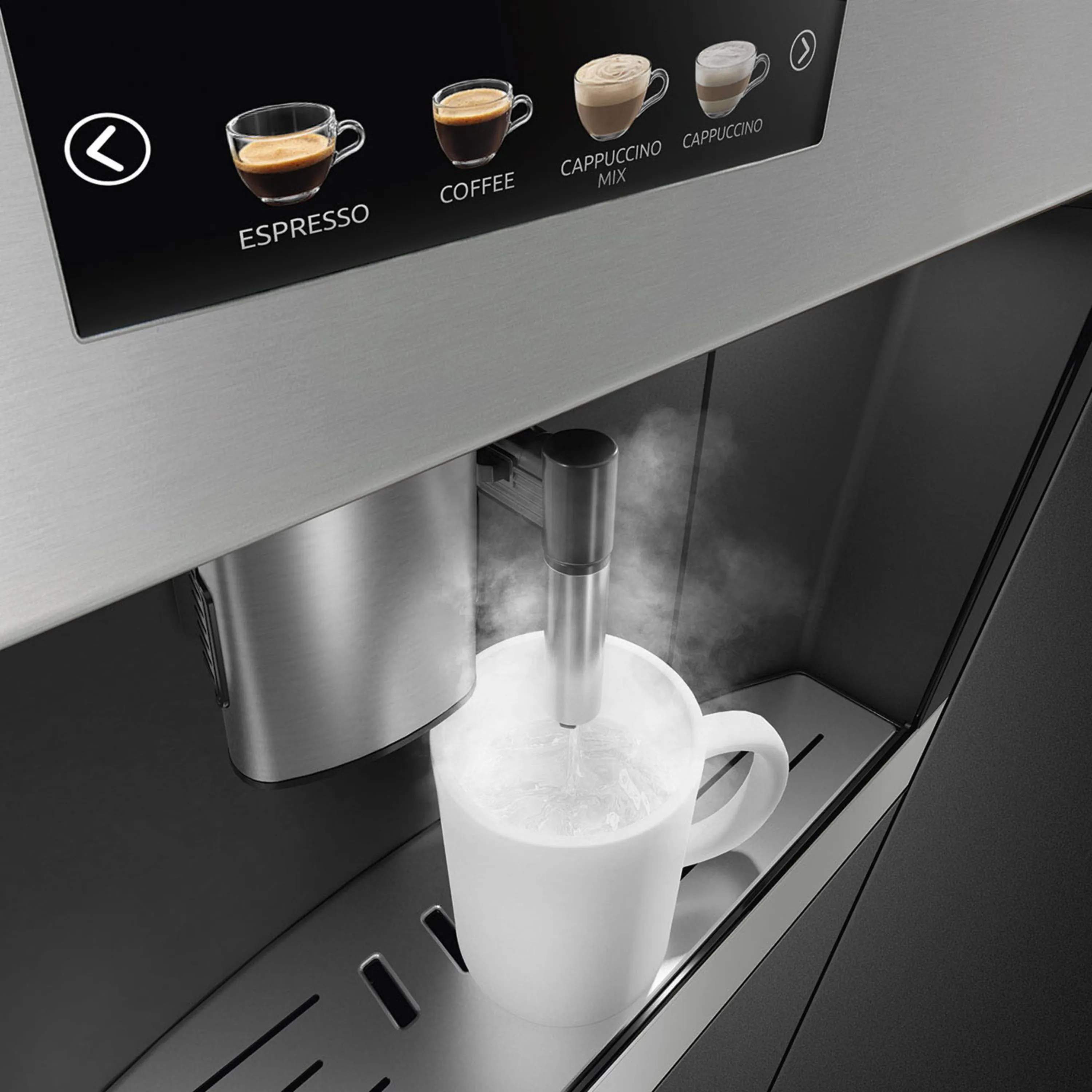 Smeg Espressomaskiner Classic Kaffemaskine i Sølv/sort, 2