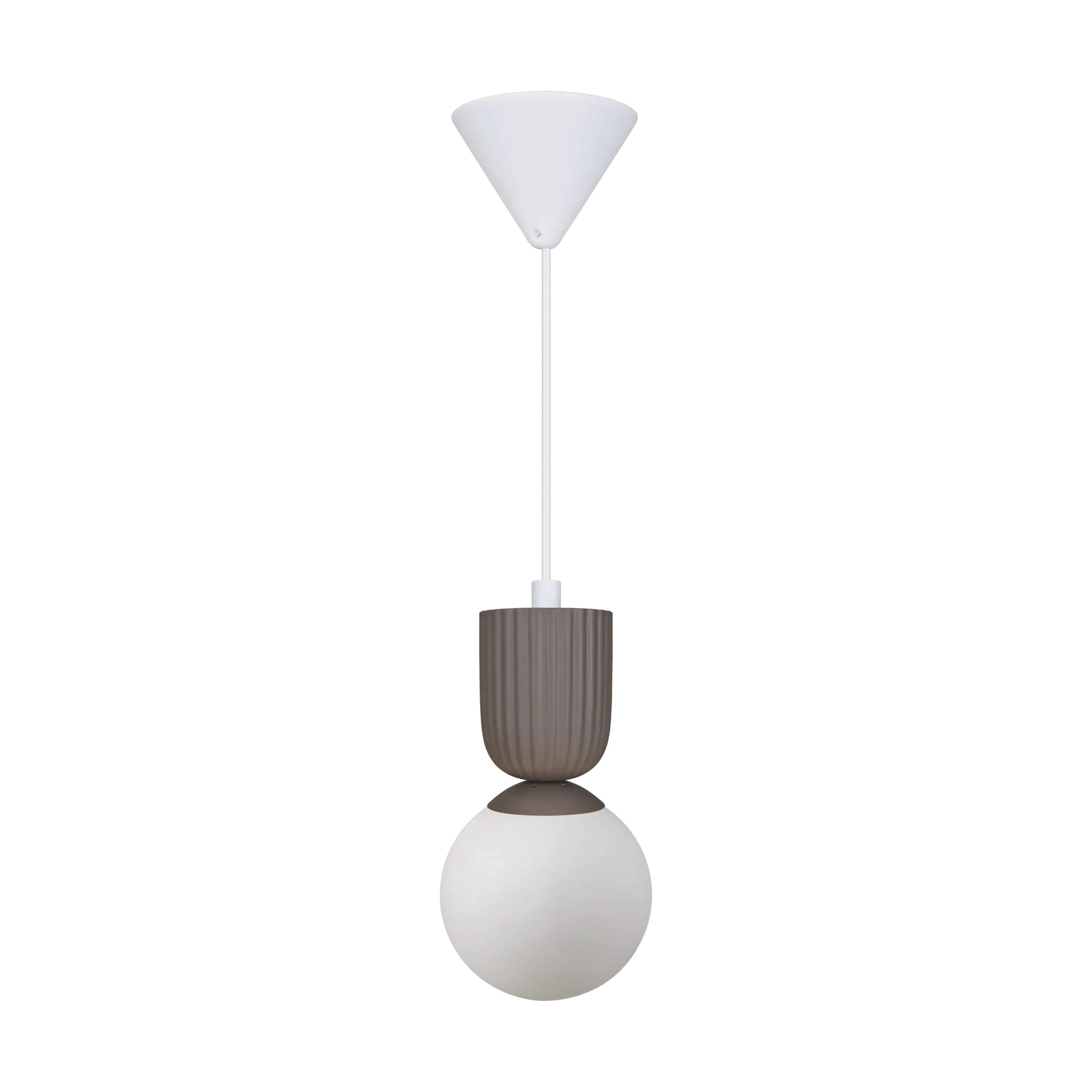 Nordlux Pendler Sadie Pendel i Lys brun / Opal, 6
