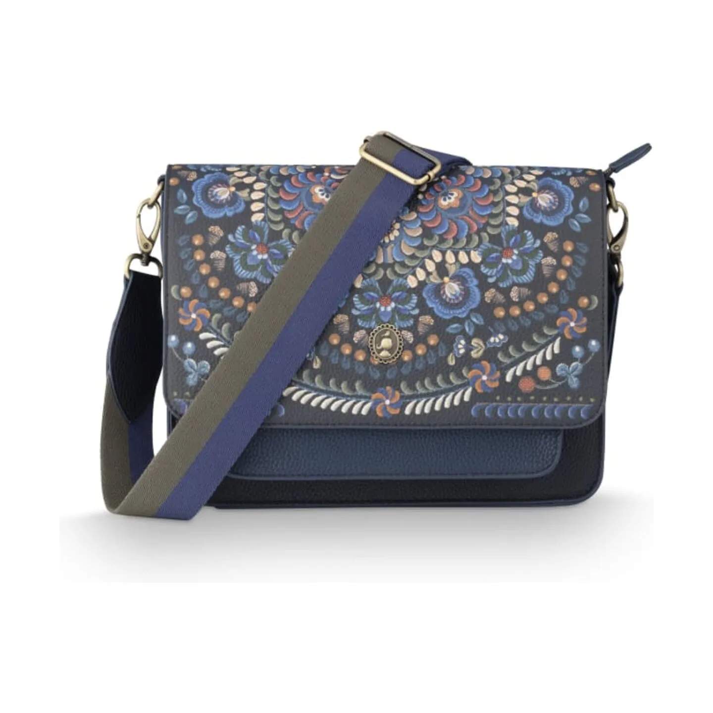 PIP Studio Øvrigt interiør Fenna Cross Body Bag i Mørkeblå, Medium, 1