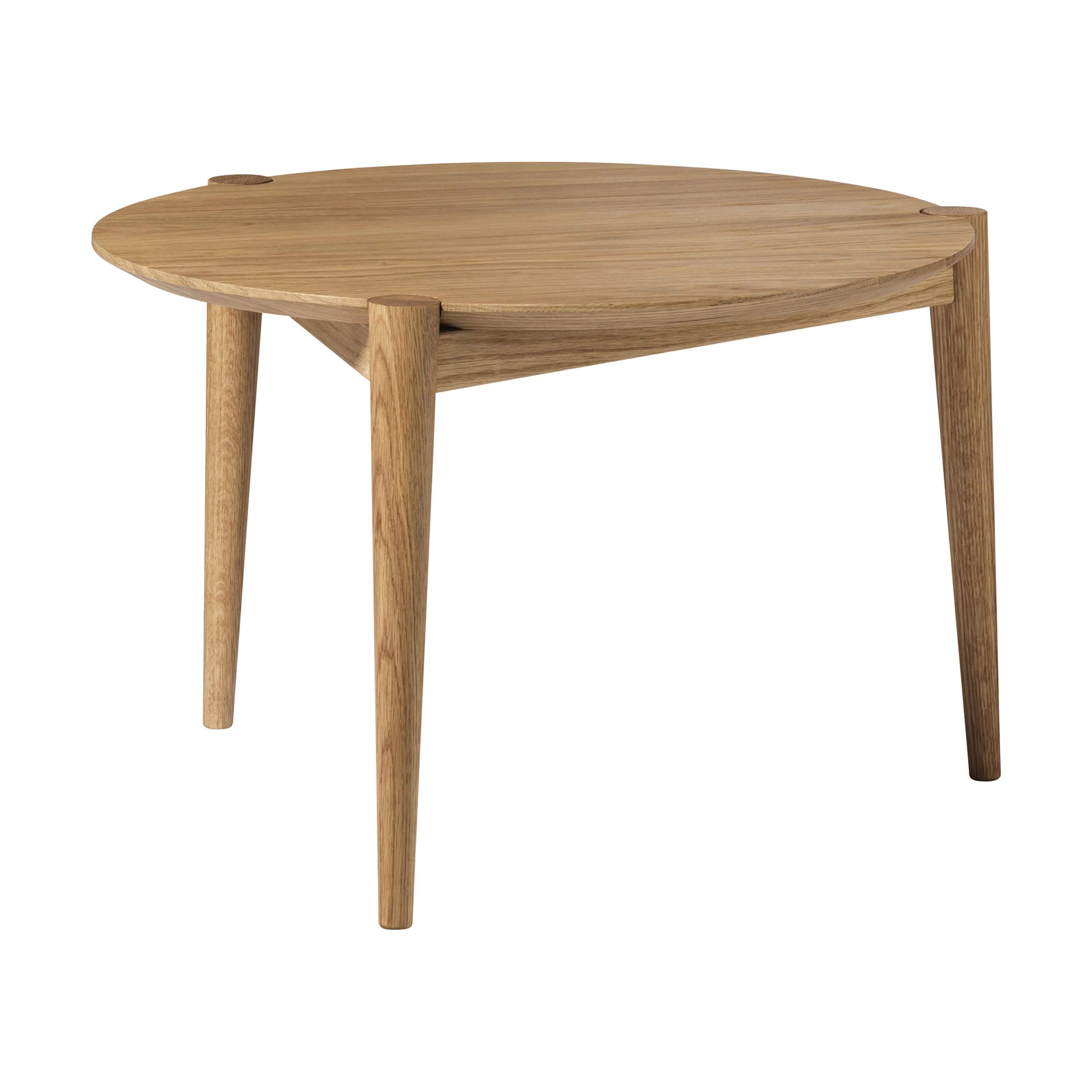 FDB Møbler Sofaborde D102 Sofabord i Natur, 55 cm, 1