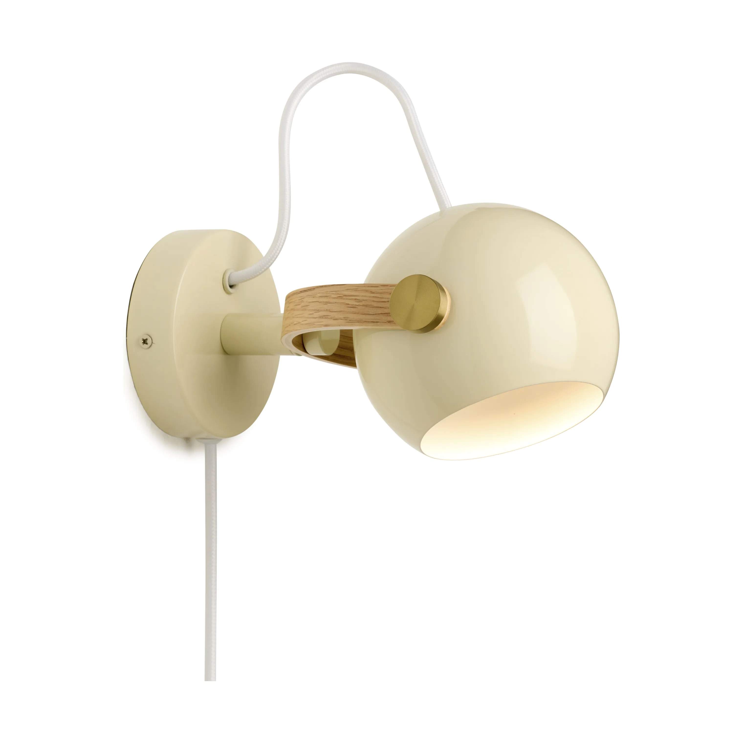 Halo Design Væglamper DC Væglampe i Creme, 1