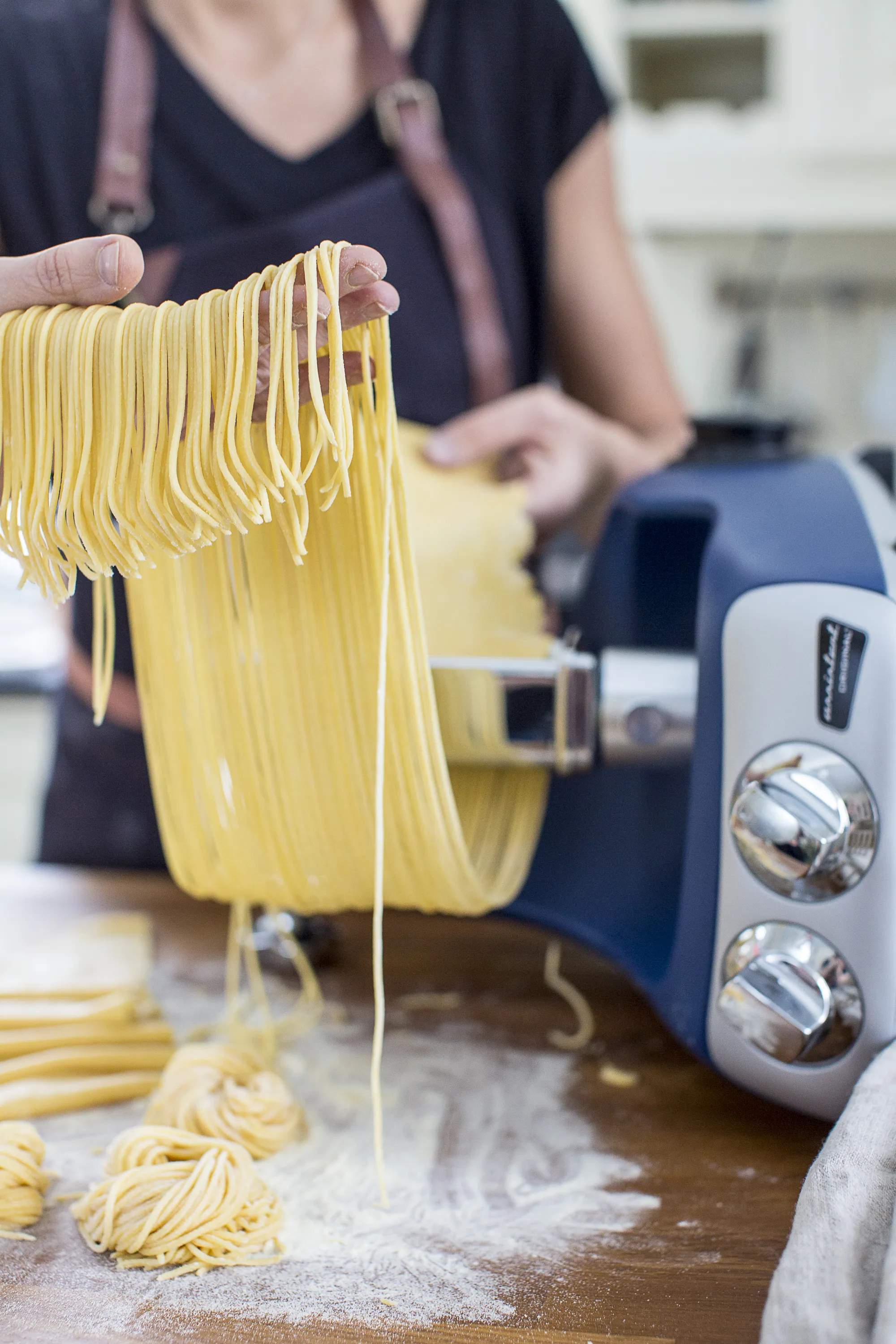 Ankarsrum Assistent Original Tilbehør til røremaskiner Pastarulle - Spaghetti i Spaghetti, 2