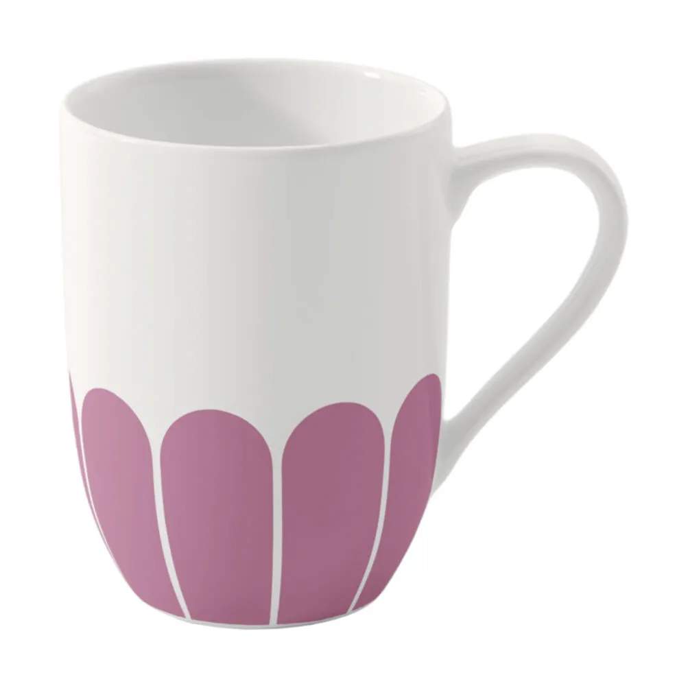 Fleur Cassis Krus, hvid/pink, large