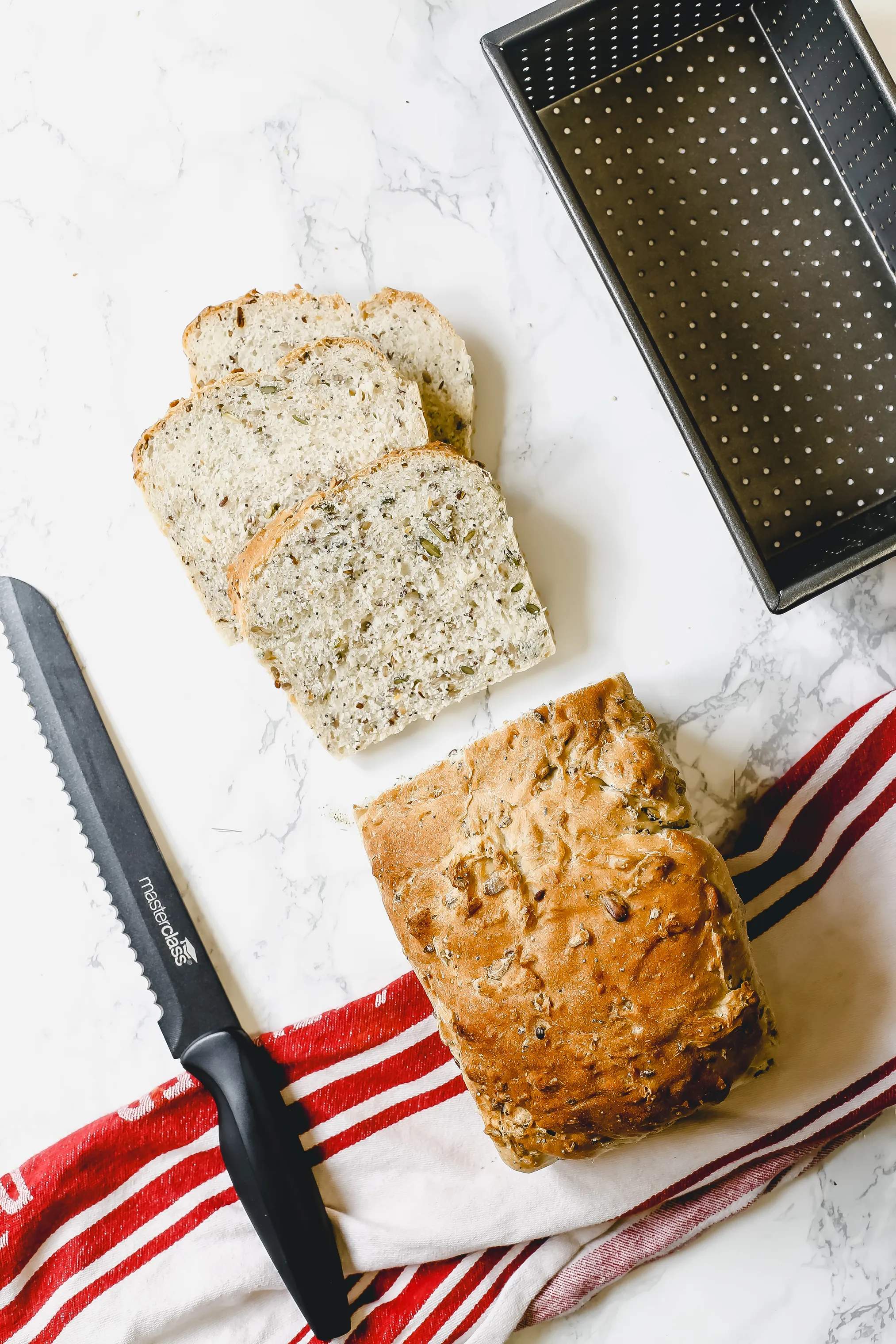 MasterClass Rugbrødsforme og brødforme Gourmet Brødform i B11 x L21 cm, 3