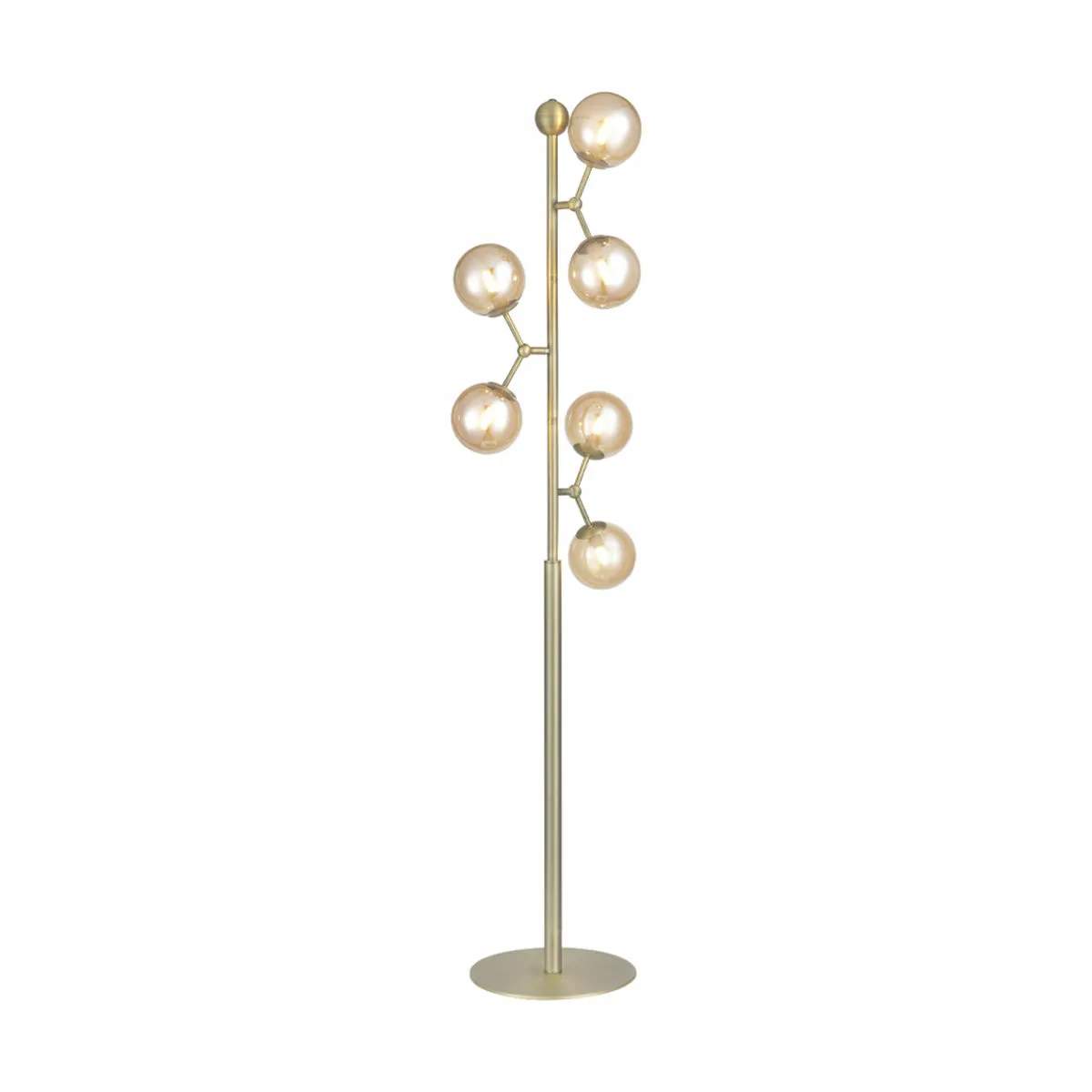 Atom Gulvlampe, messing, large