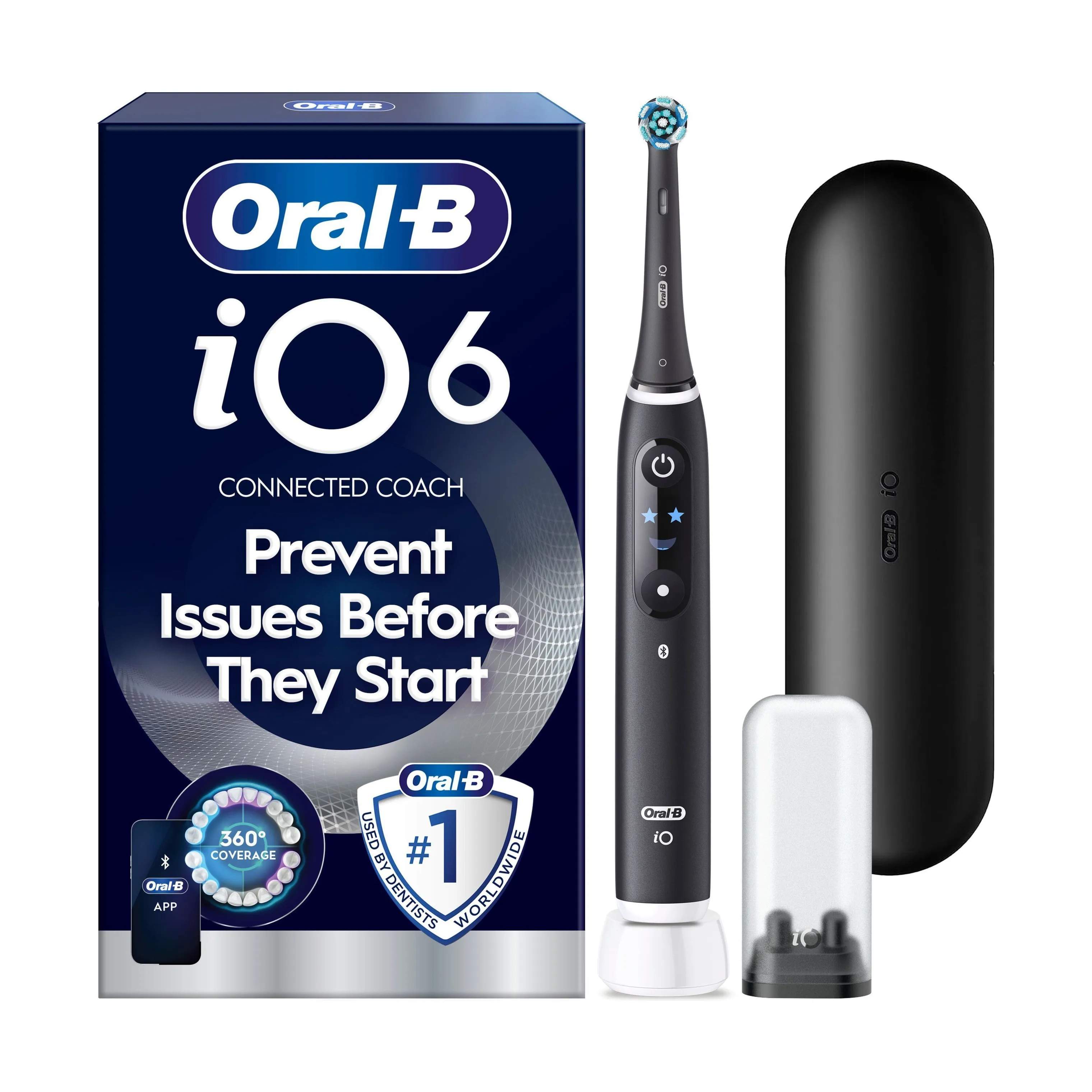 Oral-B Eltandbørster iO6S iO6 Elektrisk Tandbørste i Black lava, 1