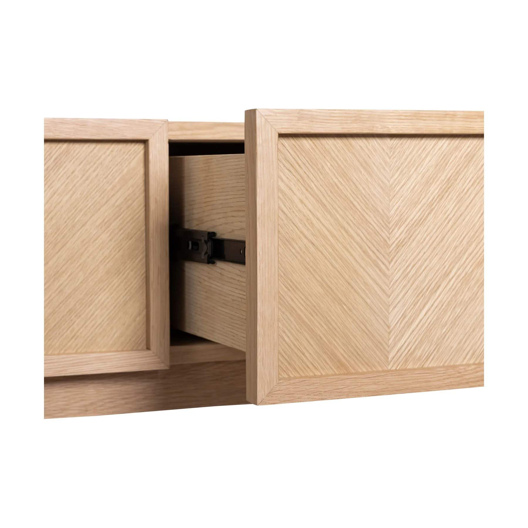 Hübsch Sideborde Herringbone Konsolbord i 150 cm, 4