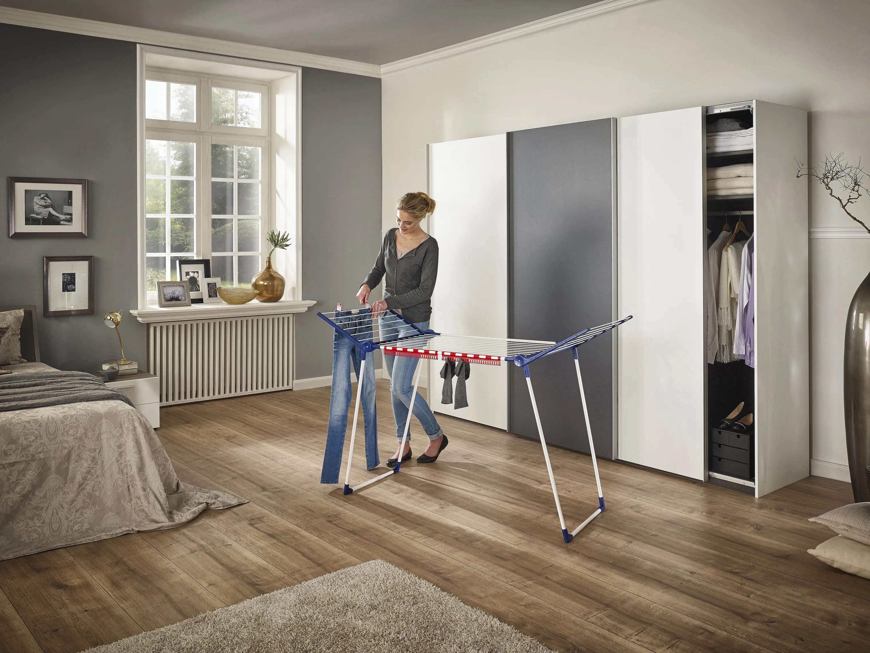 Leifheit Tørrestativer Pegasus 180 Tørrestativ i Hvid, 2