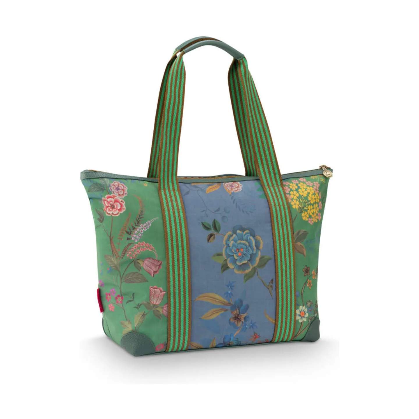 PIP Studio Øvrigt interiør Tilda Shopper i Green/blue, 37 cm, 4