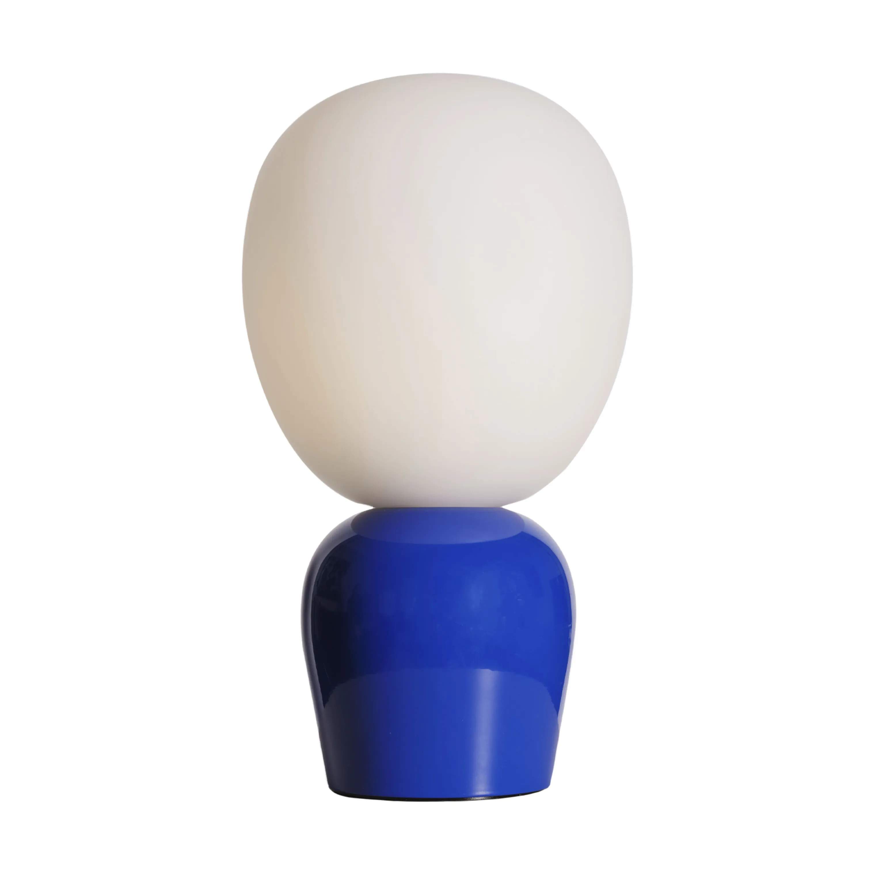 Belid Bordlamper Buddy Bordlampe i Marineblå/Opal glas, 1