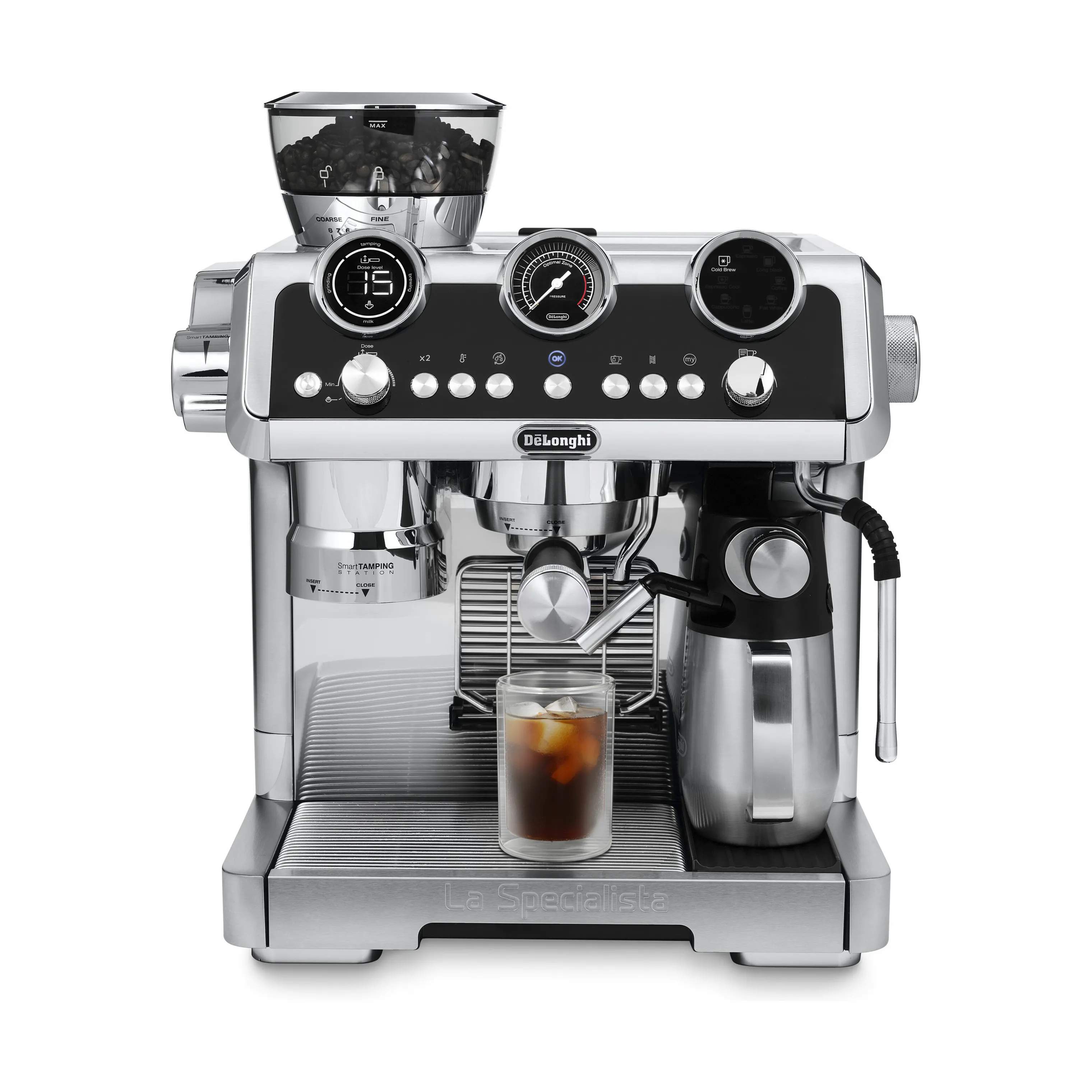 La Specialista Maestro Espressomaskine EC9865, stål/sort, large