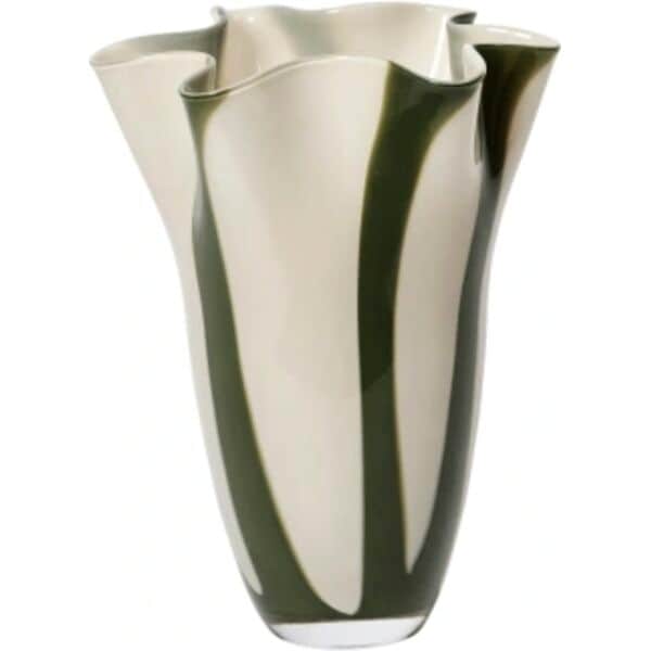 Broste Copenhagen Vaser Liva Vase i Grøn, 31,5 cm, 1
