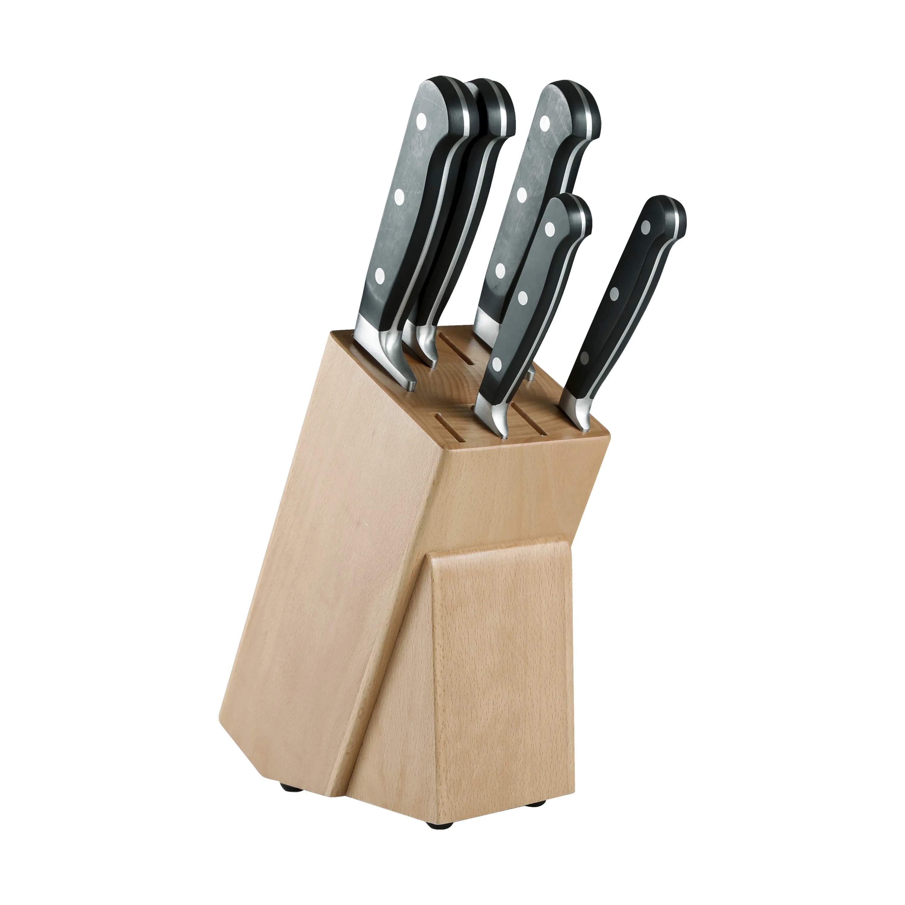 Cook & Baker Knivblokke Knivblok i Bøg, 3