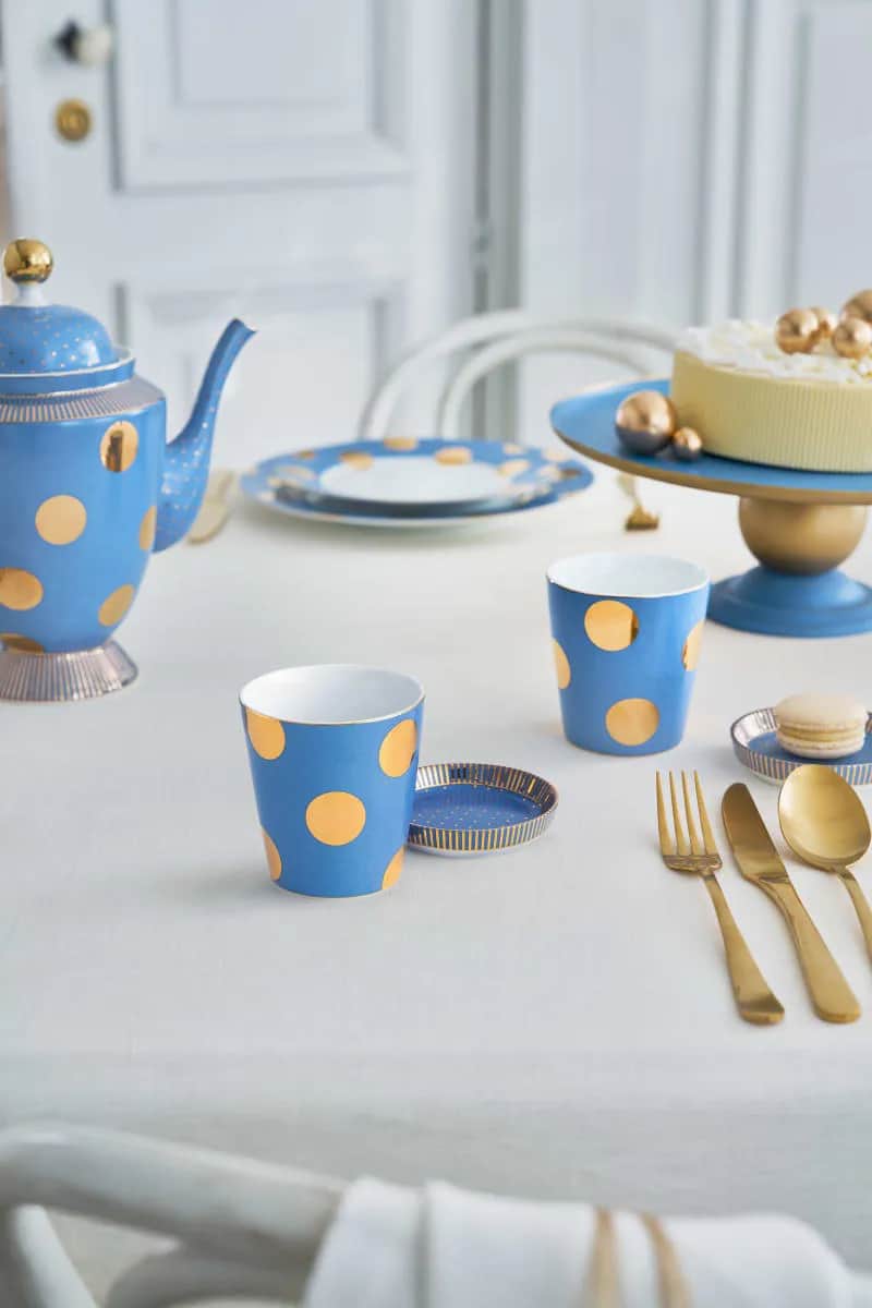 PIP Studio Krus og kopper uden hank Dot Delight Tekop i Lyseblå, 3
