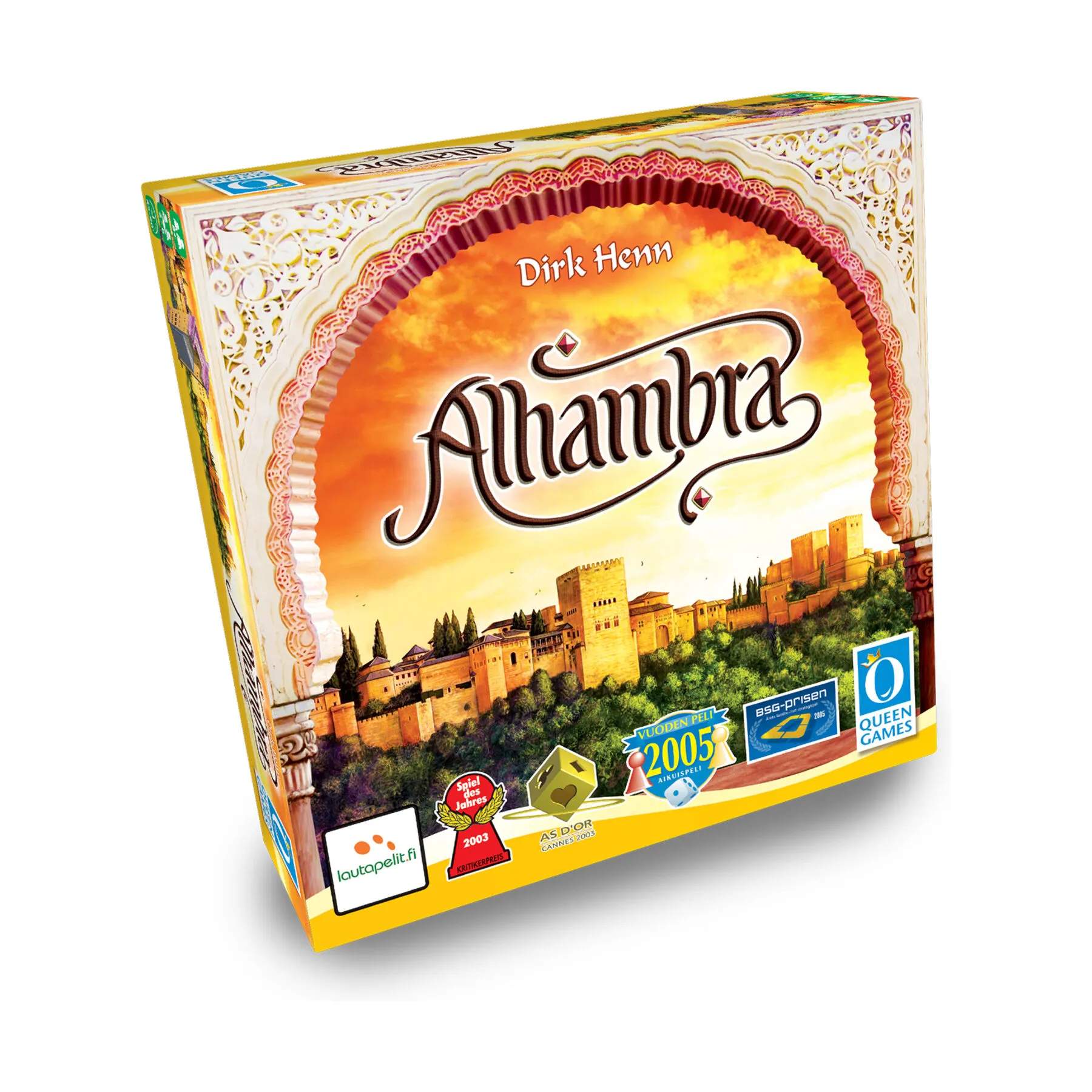 Spilbræt Spil Brætspil - Alhambra i Multifarvet, 1