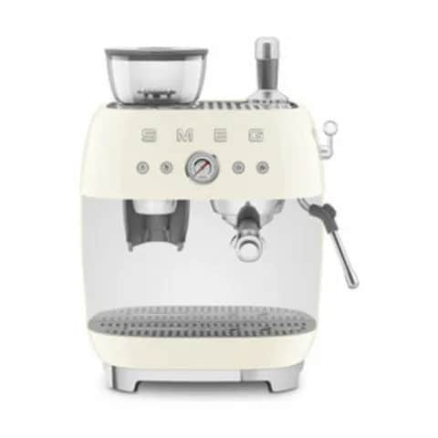 50's Style Espressomaskine, creme, large