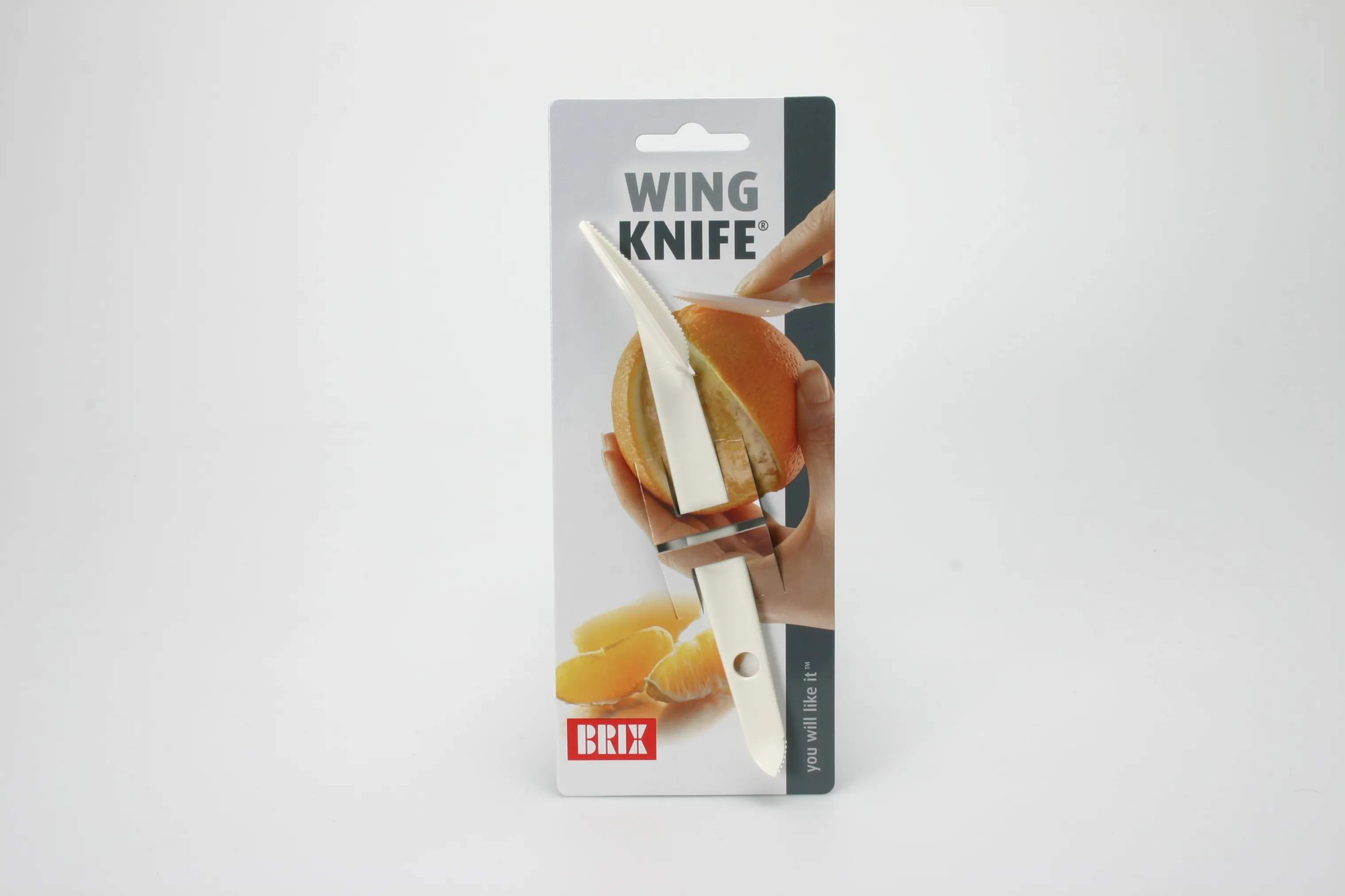 Brix Øvrigt køkkengrej WingKnife Appelsinskræller i Hvid, 3