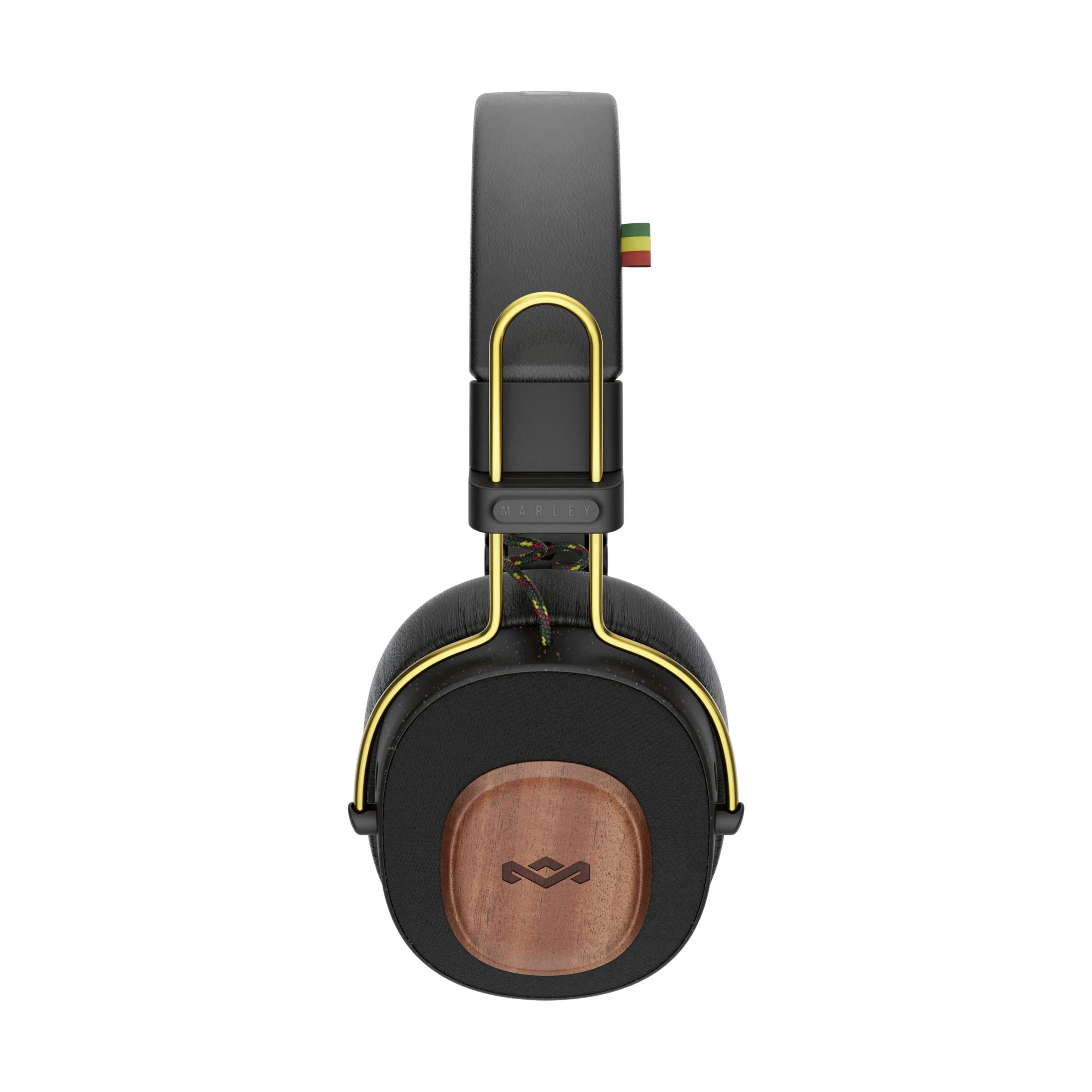 Marley Hovedtelefoner Positive Vibration Høretelefoner i Rasta, 4
