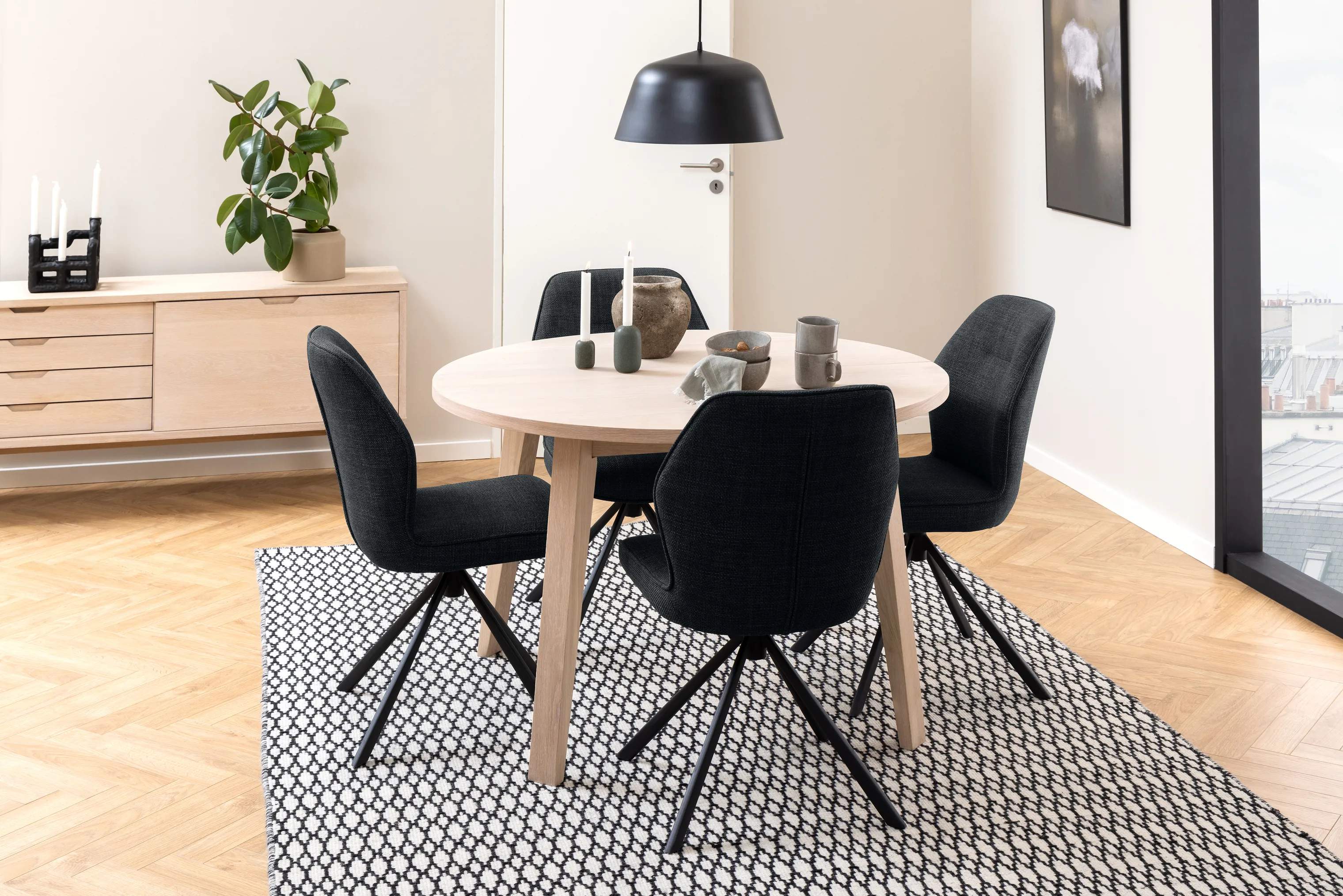 CASA Living Spiseborde A-Line Spisebord i Natur, 2