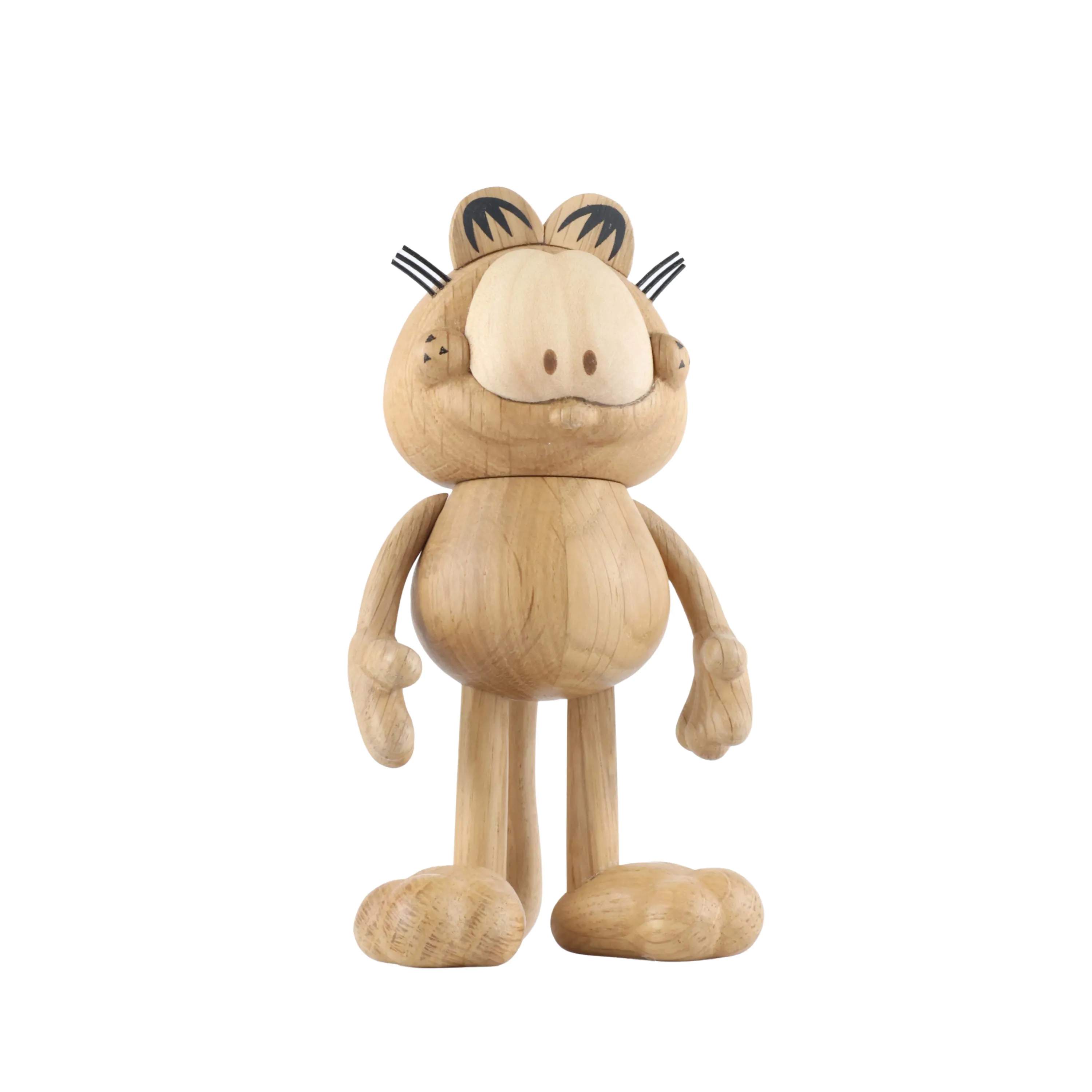BOYHOOD Dyrefigurer Garfield træfigur i 14 cm, 1