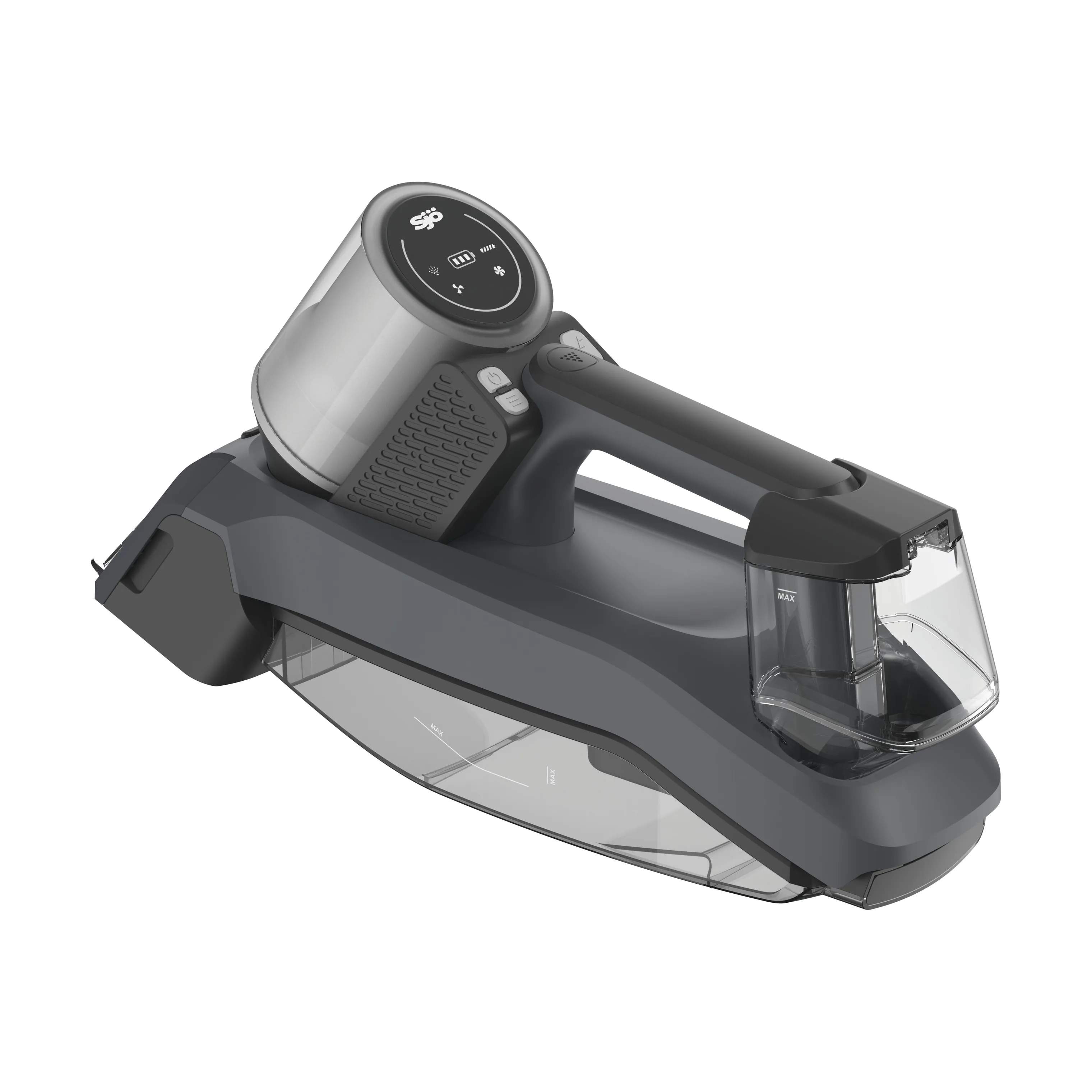 Sjö Strygejern og dampere Pletrenser i Koksgrå, 1