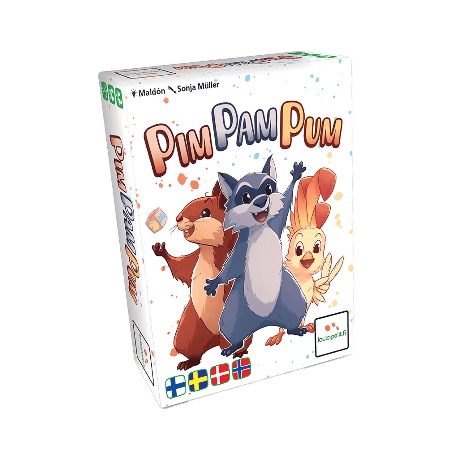 Spilbræt Spil Kortspil - Pim Pam Pum i Multifarvet, 1