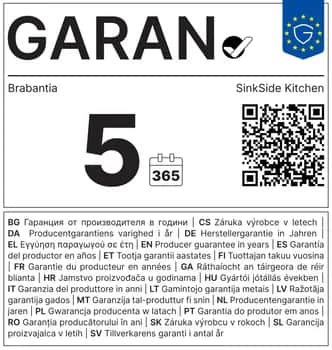 Brabantia Opvaskestativer Sink-side Opvaskestativ i Sort, 5