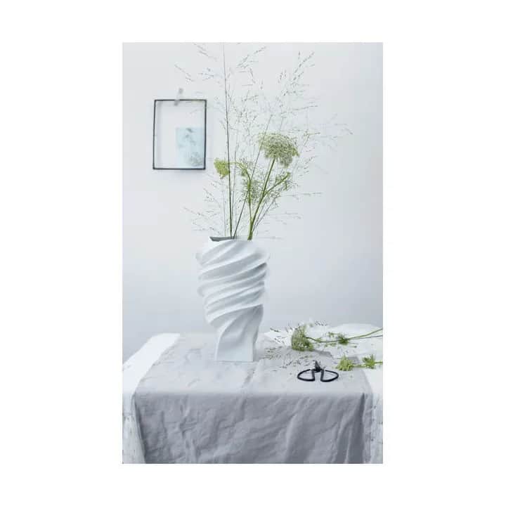 Rosenthal Vaser Squall Vase i Mat hvid, 35,8 cm, 2