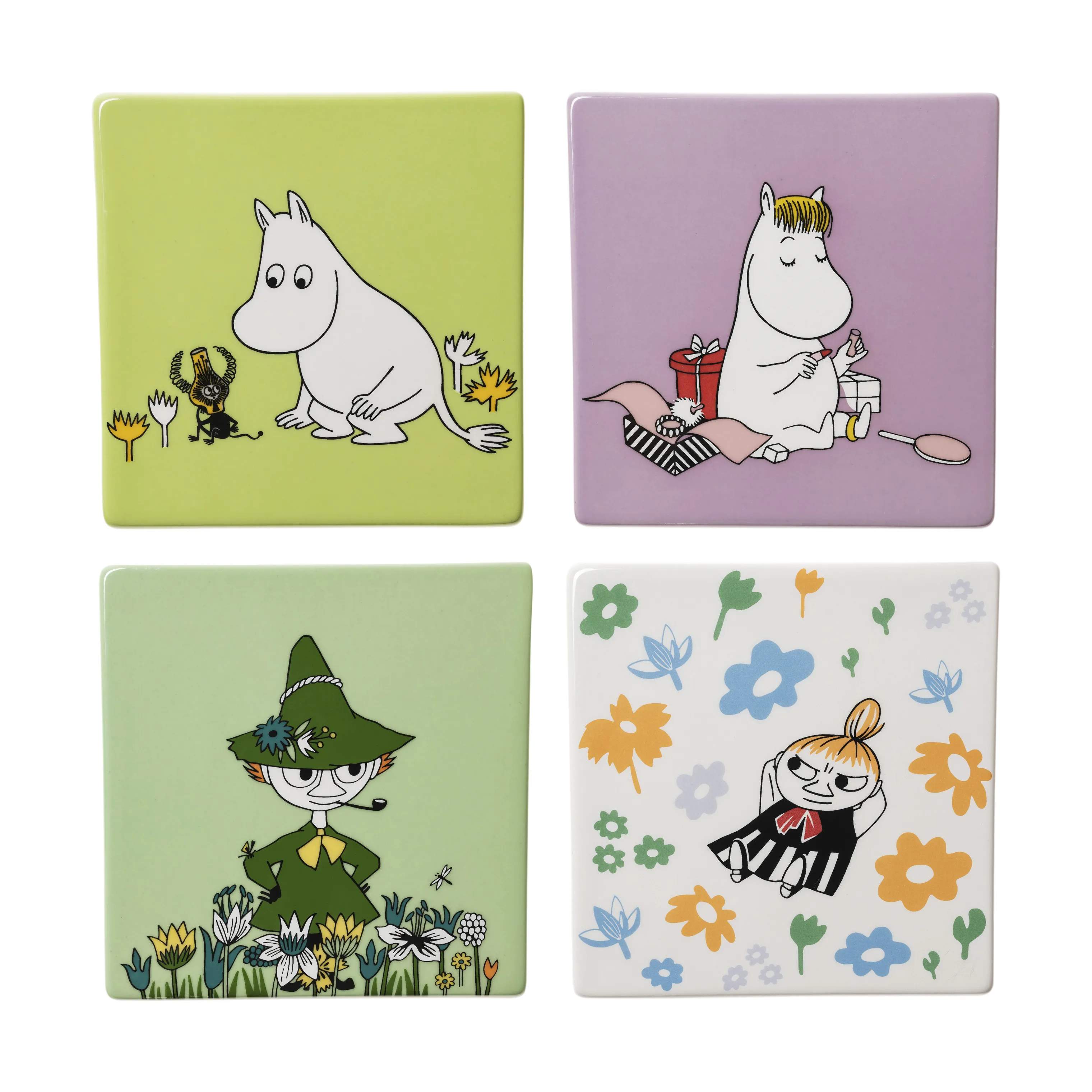 Moomin Arabia Bordskånere Moomin special Bordskåner - 4 stk. i Multifarvet, 1