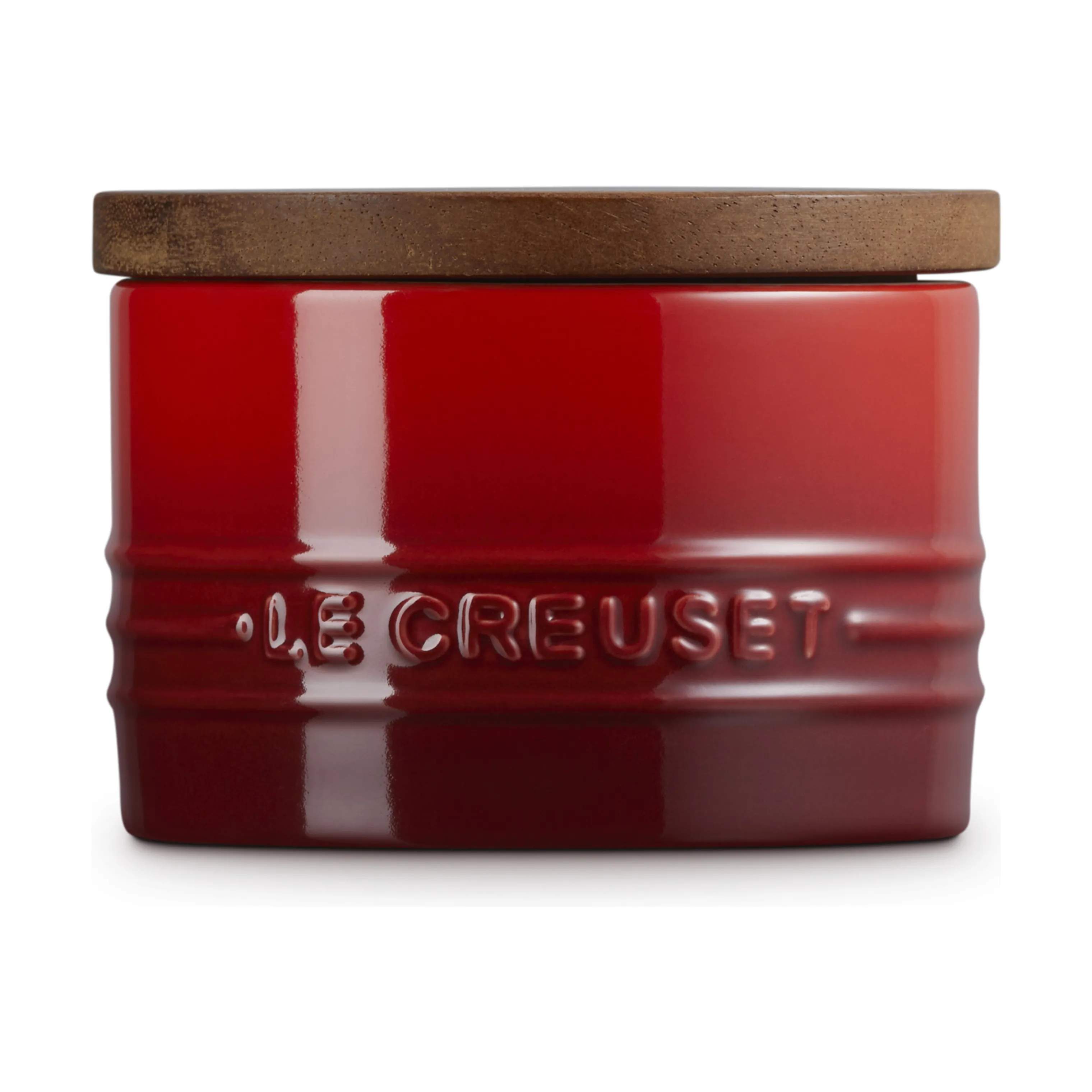 Le Creuset Opbevaringskrukker Signature Opbevaringskrukke m. Låg i Cerise, 200 ml, 1