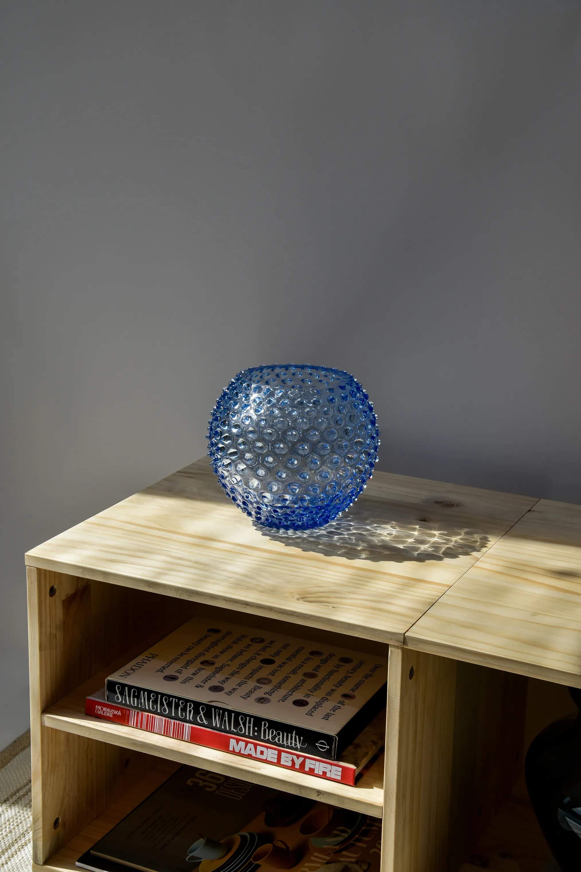 Anna von Lipa Vaser Hobnail Vase i Lyseblå, 18 cm, 2
