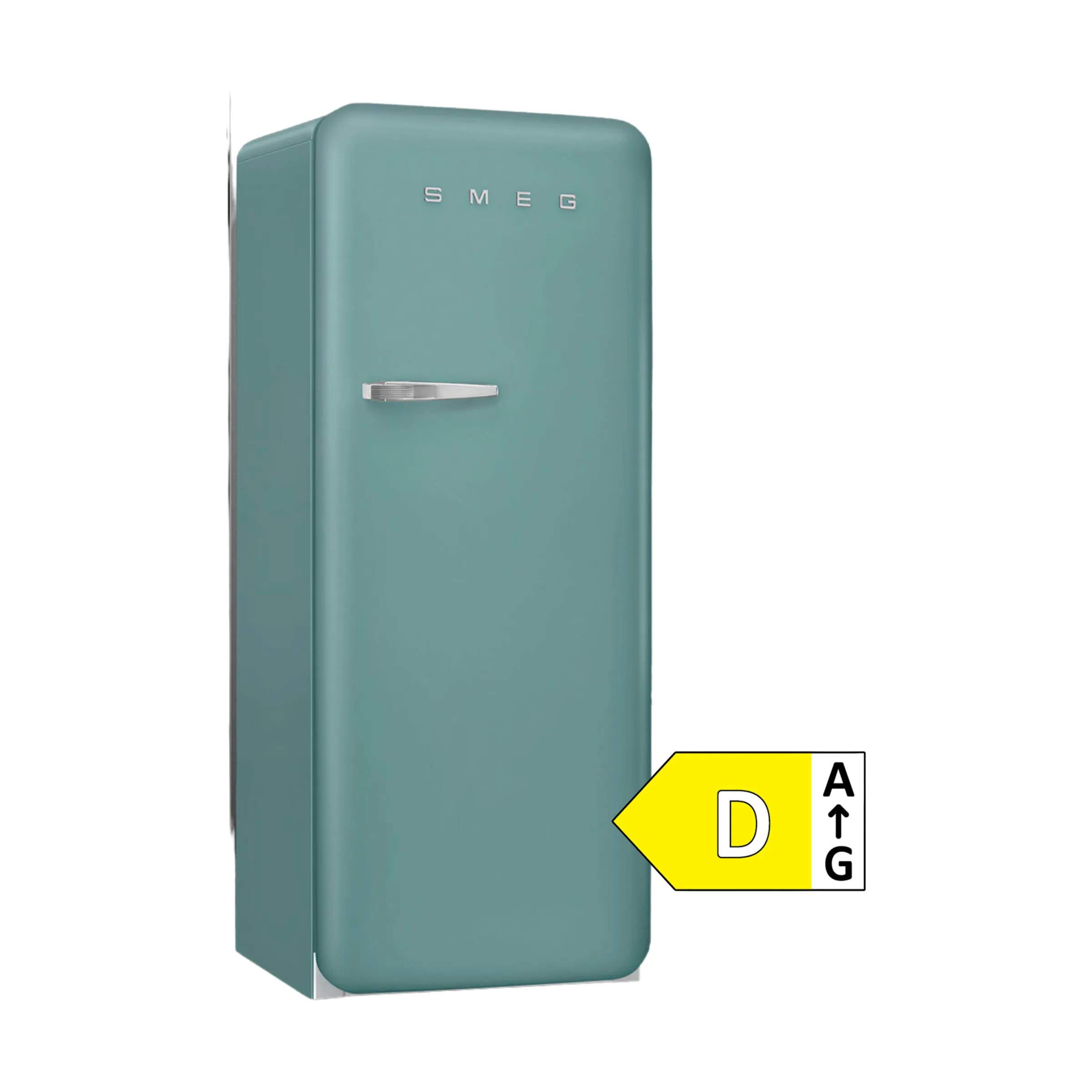 Smeg Køleskabe 50's Style Kølefryseskab i Emerald green, 1