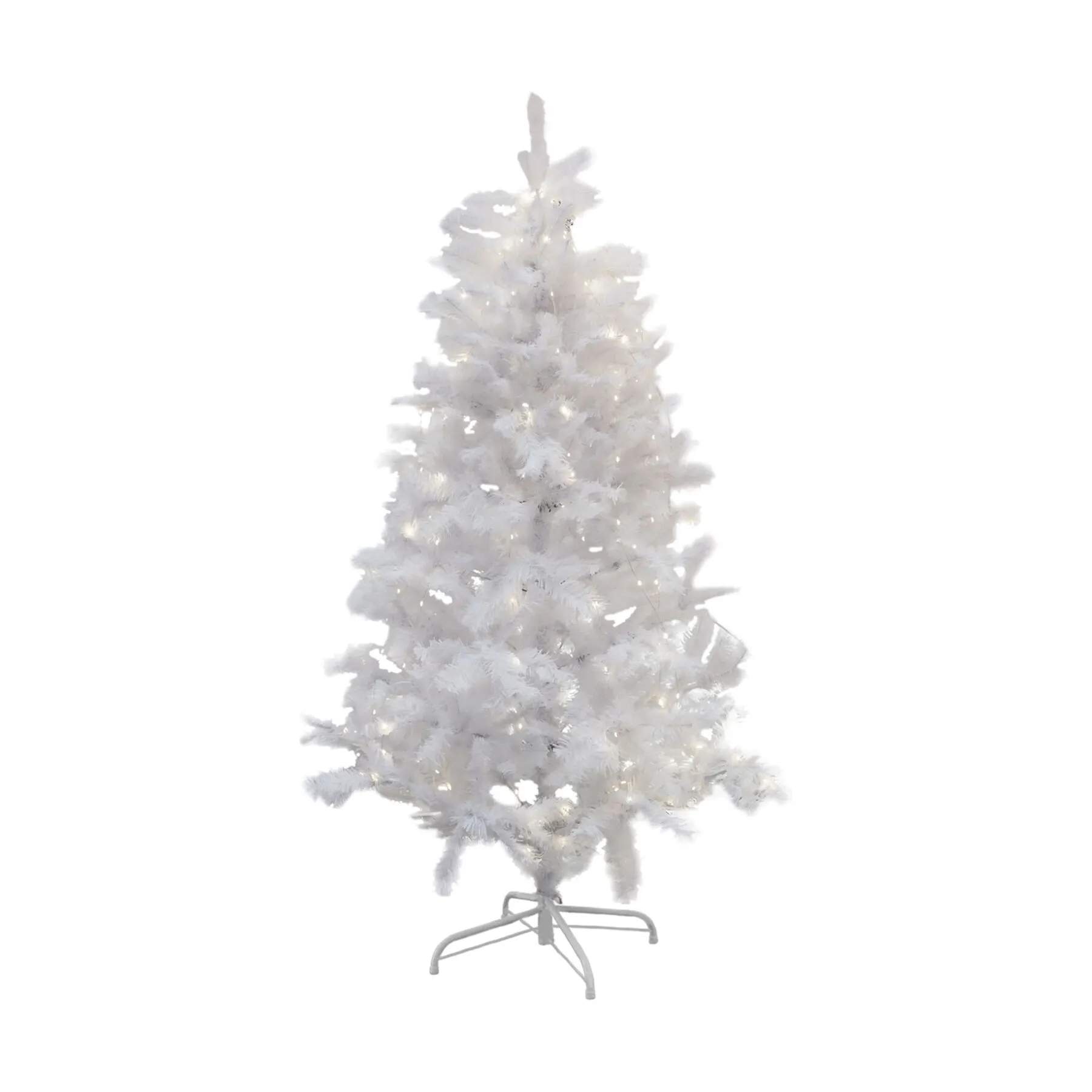 Sirius Juletræer Snowy Kunstigt Juletræ m. LED i 150 cm, 1