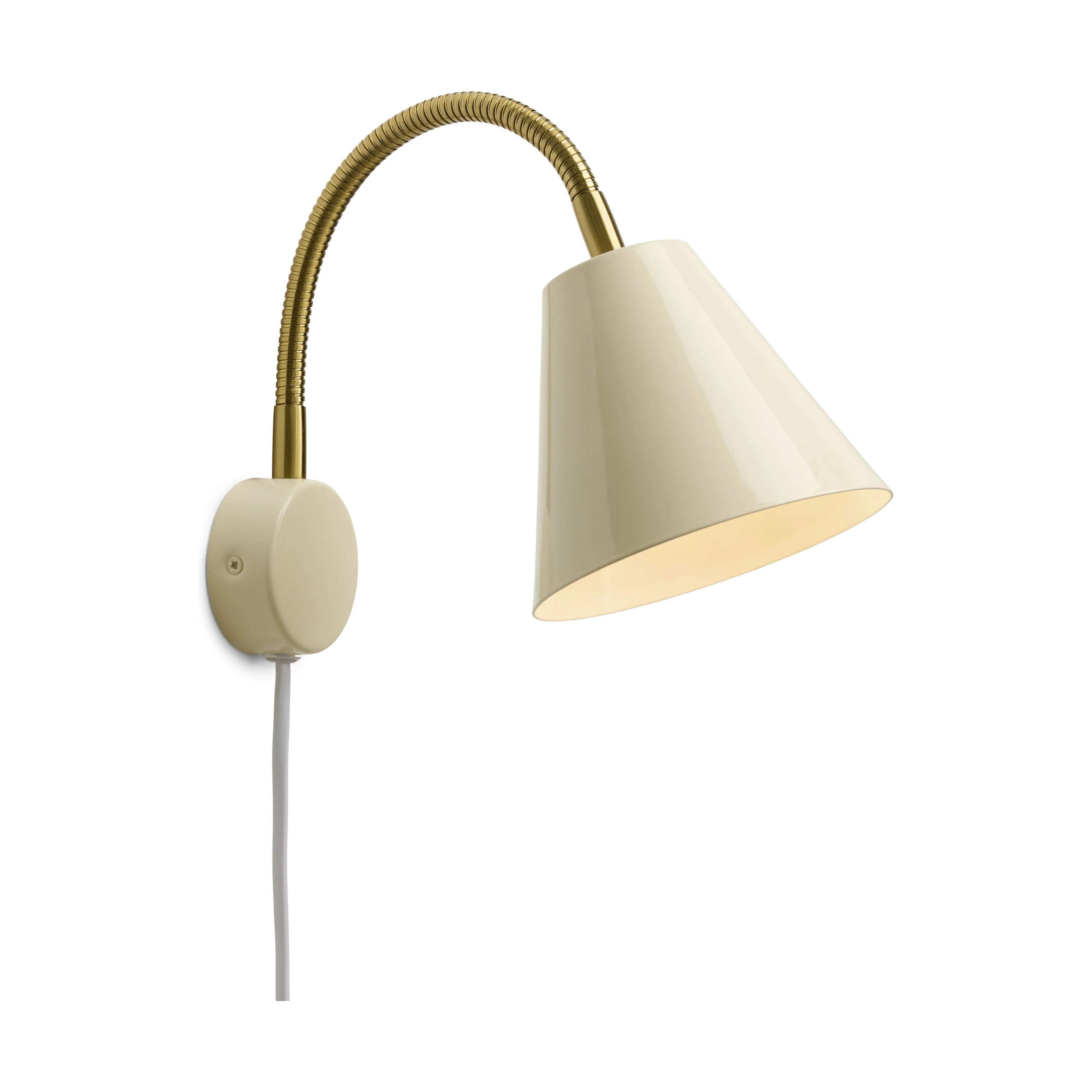 Halo Design Væglamper Hygge Væglampe i Creme, 1