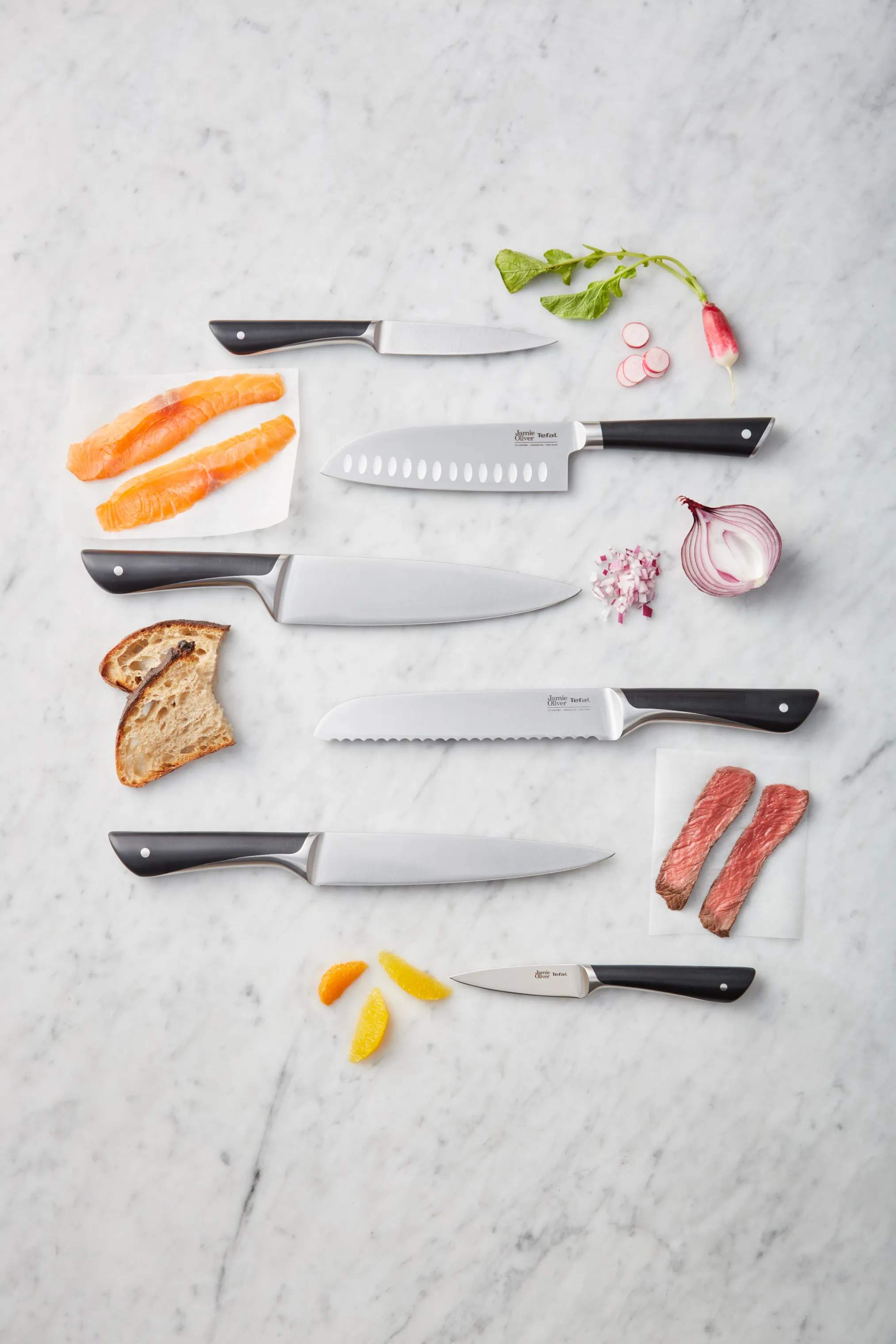 Jamie Oliver by Tefal Steakknive Jamie Oliver Knife Steakknive - 4 stk. i Sort, 2