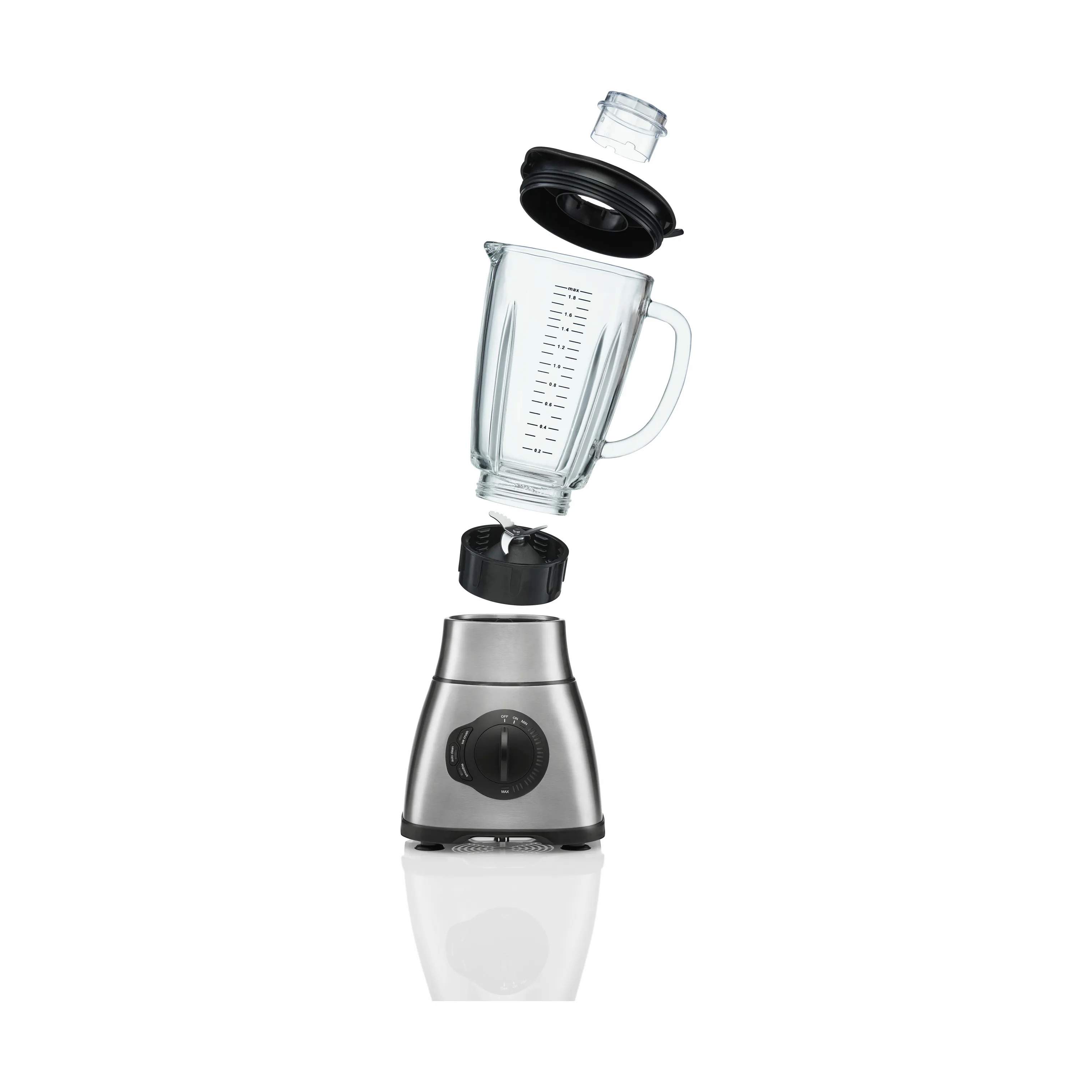 Wilfa Blendere Xplode Vital Blender BBLSP-1800S i Stål, 4