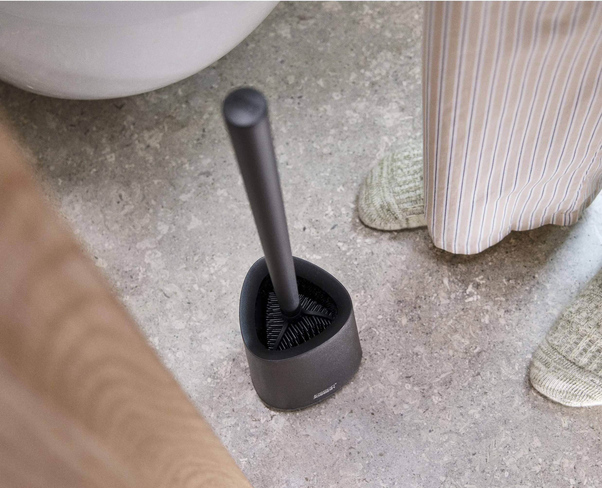 Joseph Joseph Toiletbørster Flex 360 Lite Toiletbørste i Black, 2