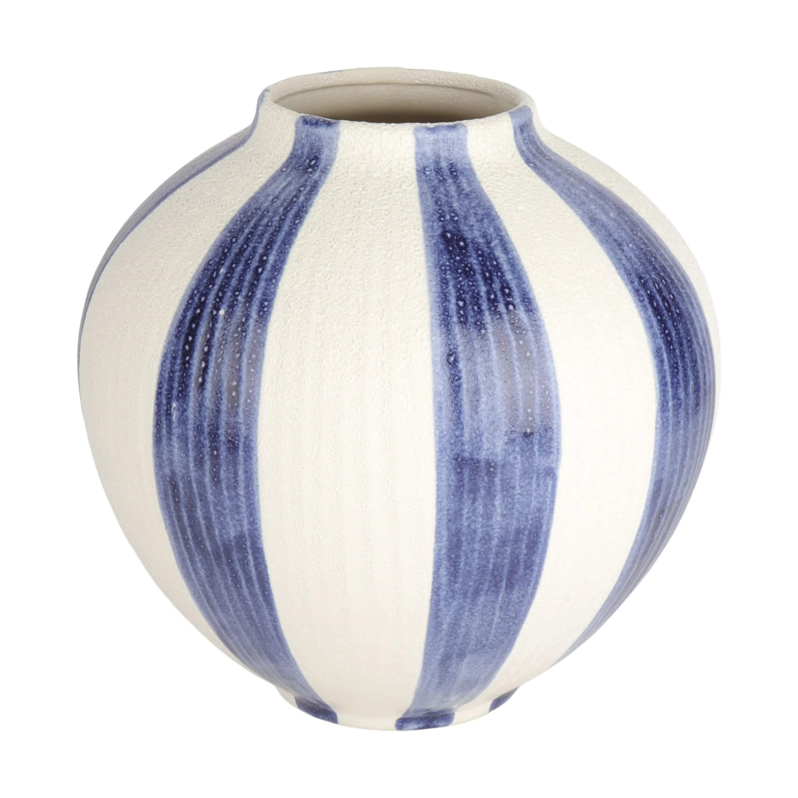 CASA Living Vaser Vase i Hvid/Mørkeblå, 1