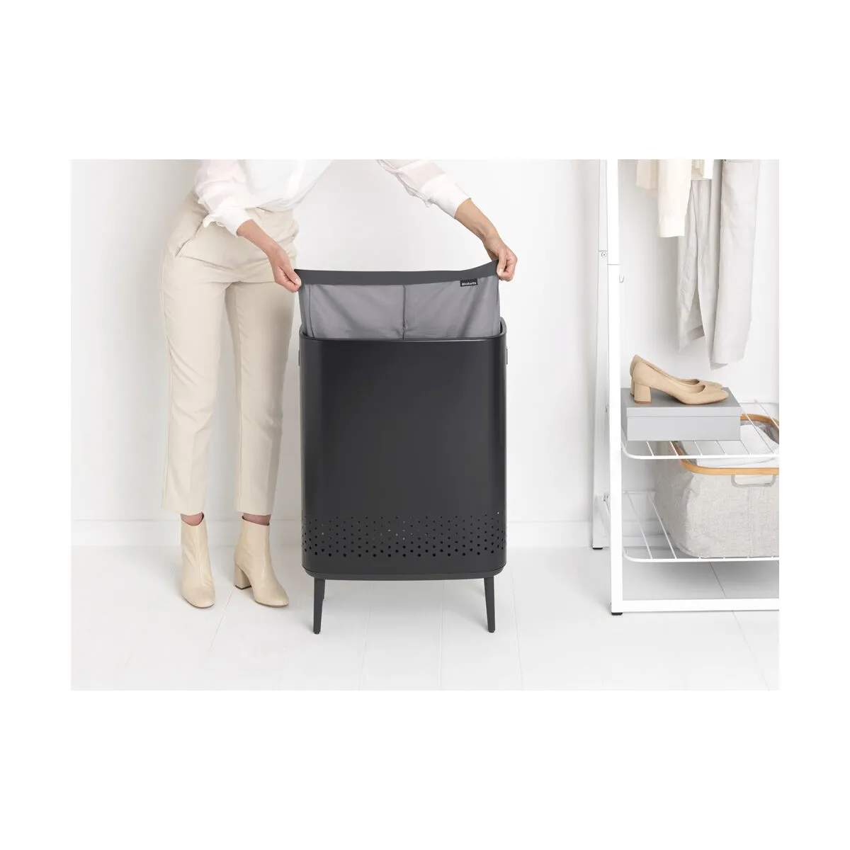 Brabantia Vasketøjskurve Bo Vasketøjskurv i 90 L, 7