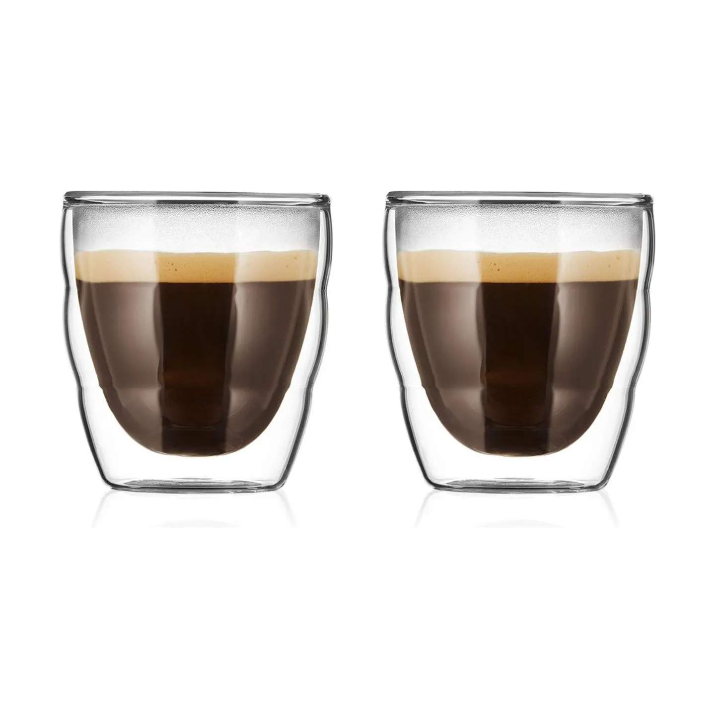 Pilatus Espresso Glas - 2 stk., klar, large