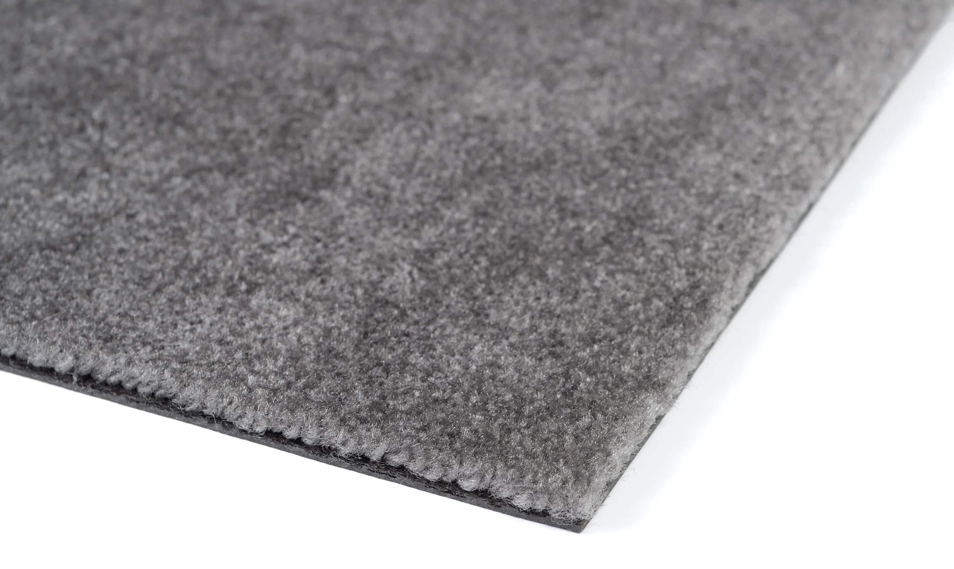 Tica Copenhagen Gulvtæpper Uni Color Gulvtæppe i Steelgrey , B90 x L200 cm, 2