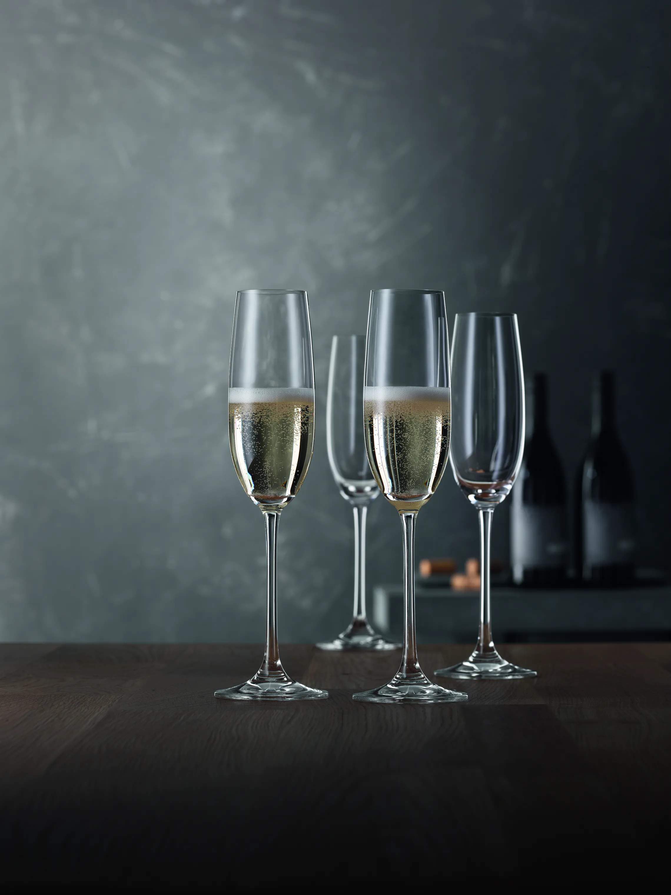 Spiegelau Champagneglas Salute Champagneglas - 4 stk. i Klar, 21 cl, 2